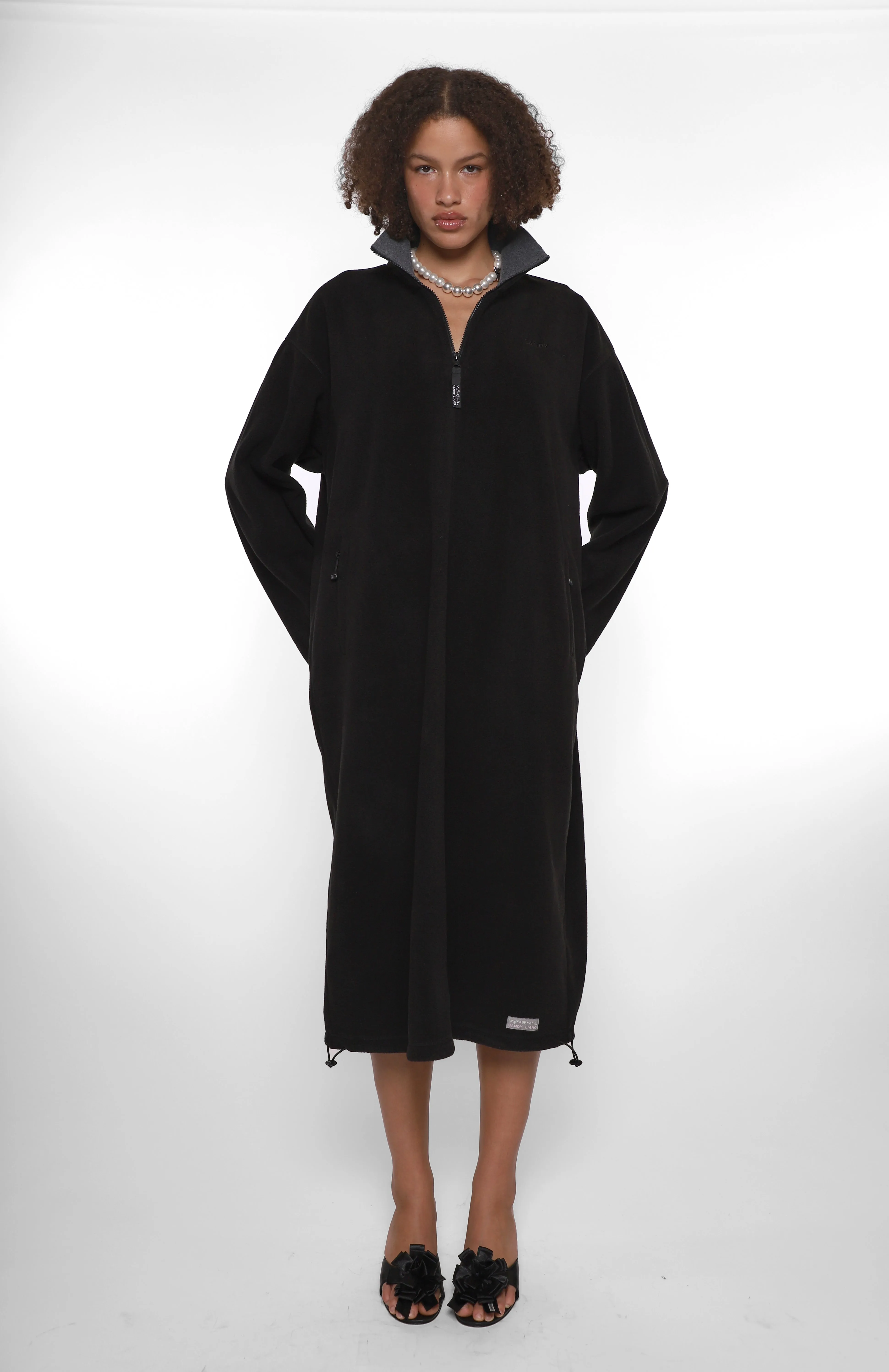 SLOAN DRESS IN BLACK sold by Sandy Liang product image thumbnail 4