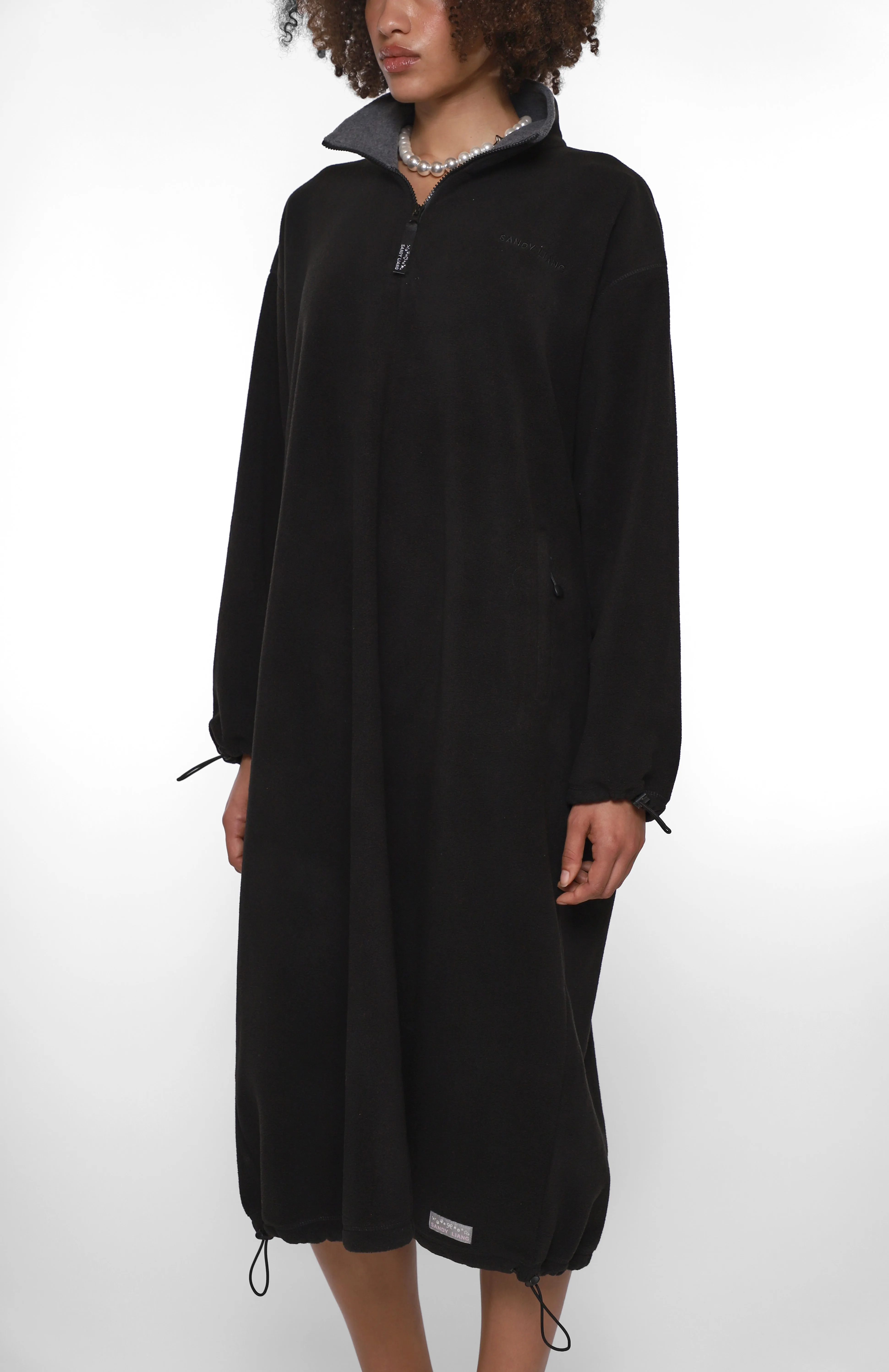 SLOAN DRESS IN BLACK sold by Sandy Liang product image thumbnail 5