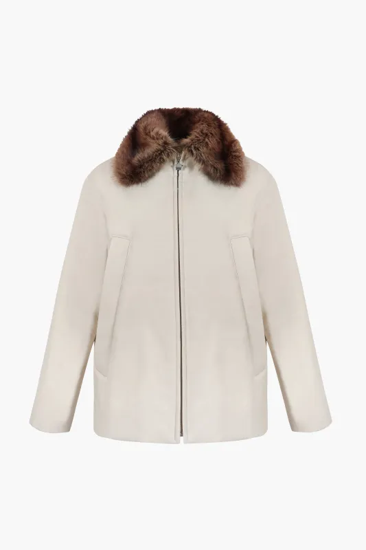 CARROT JACKET sold by Sandy Liang