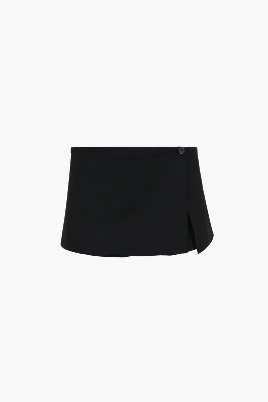GOTO SKORT IN BLACK sold by Sandy Liang