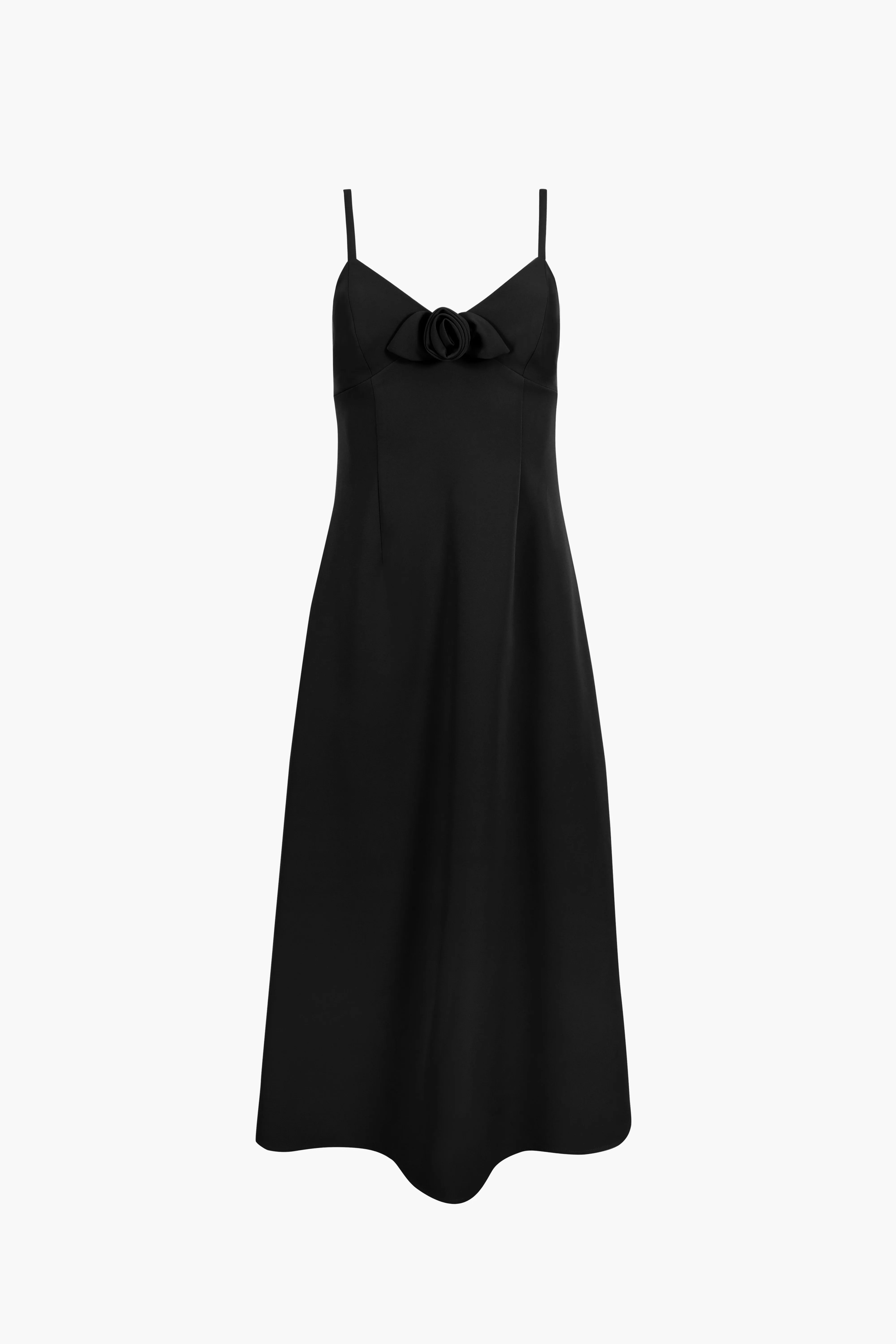 PILTON DRESS IN BLACK sold by Sandy Liang