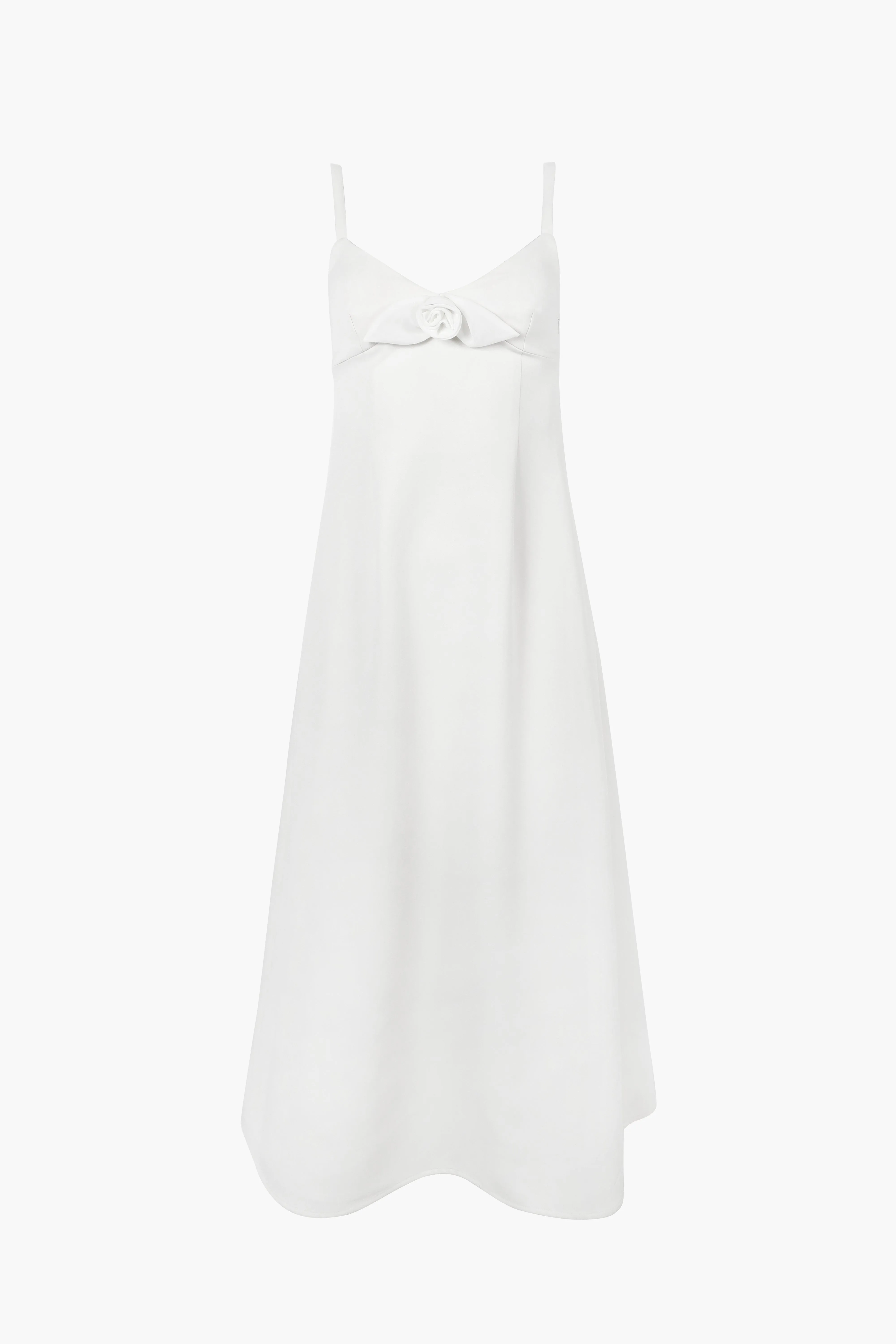 PILTON DRESS IN WHITE sold by Sandy Liang