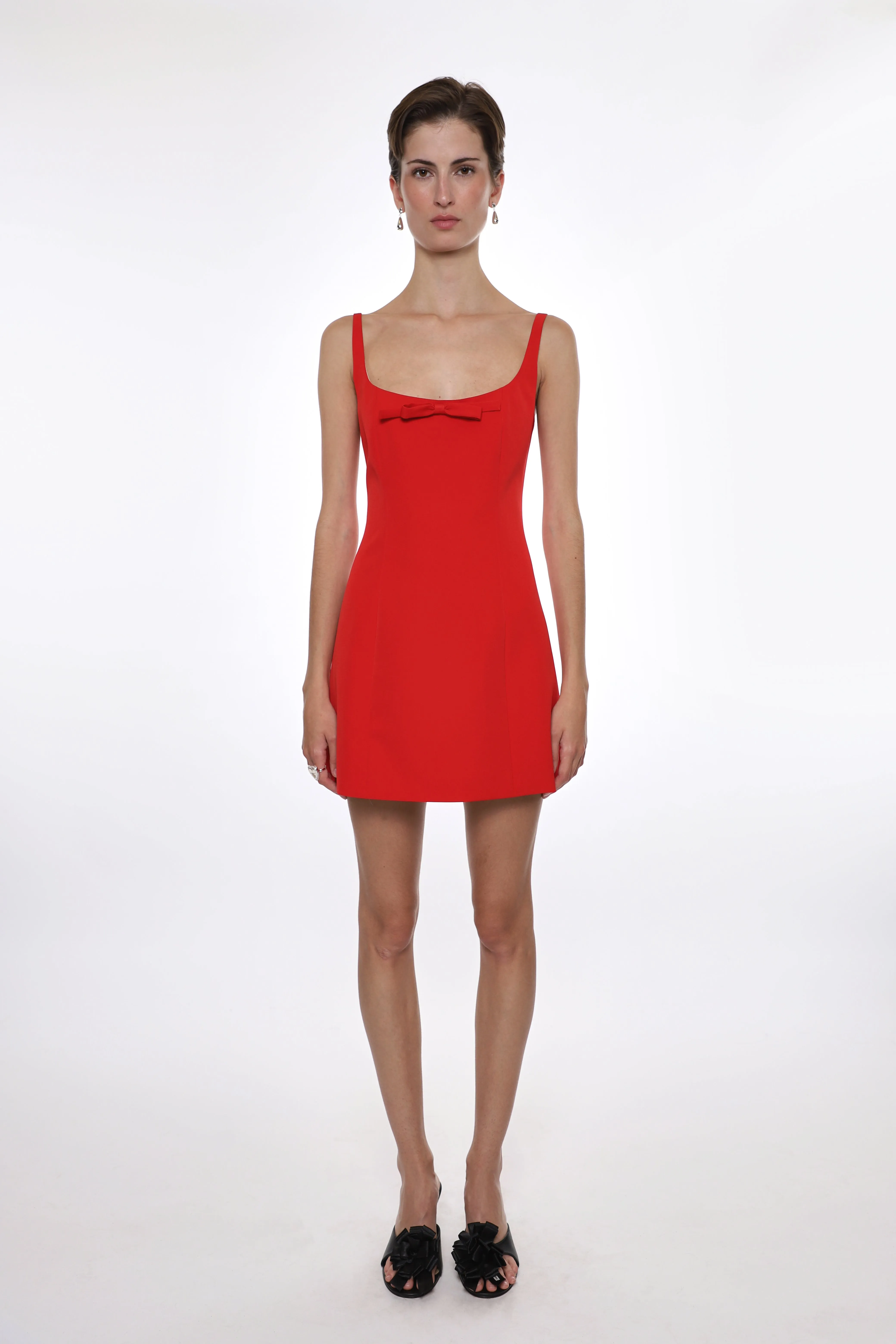 NAOMI DRESS IN RED sold by Sandy Liang product image thumbnail 2