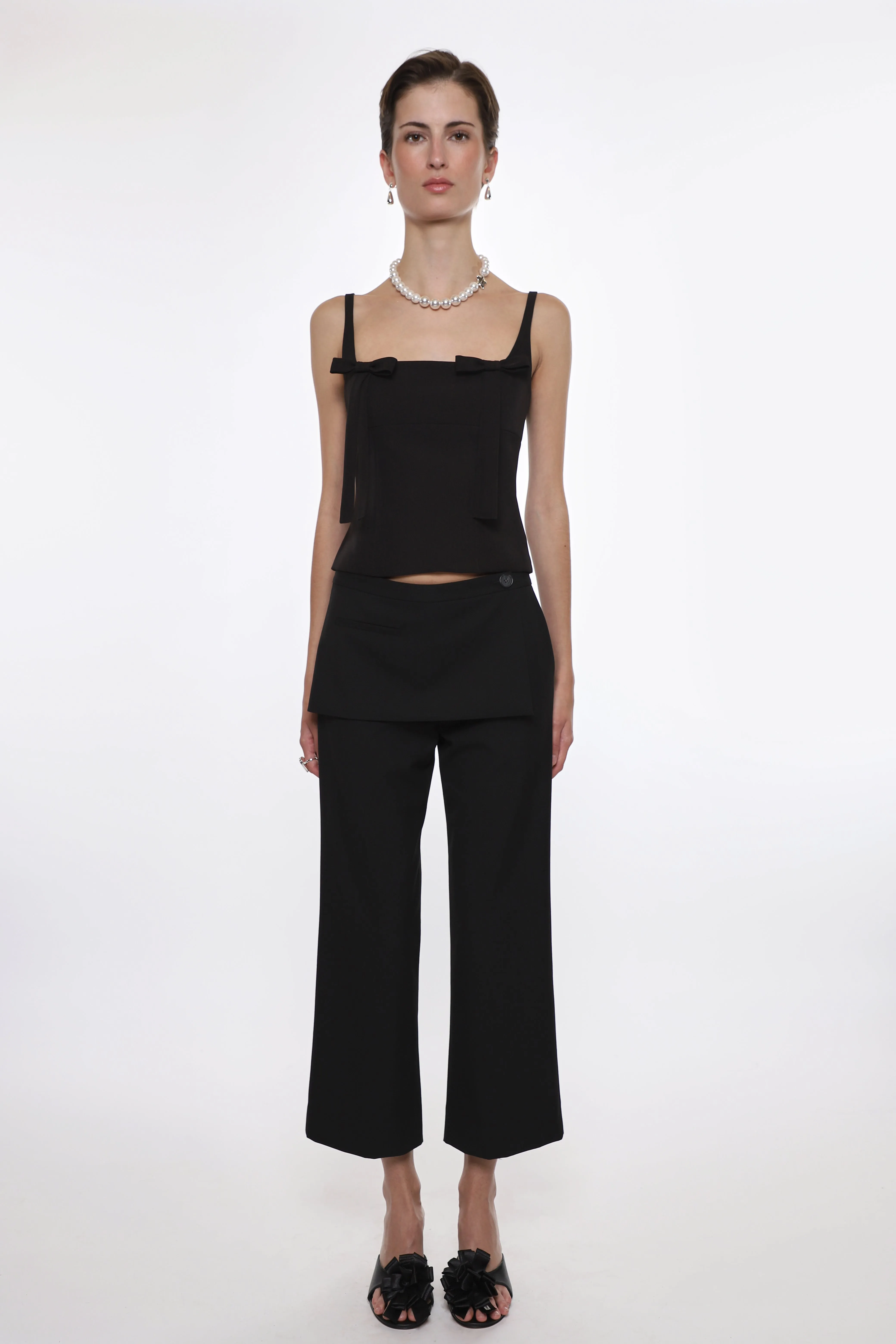 MOTT PANT IN BLACK sold by Sandy Liang product image thumbnail 2