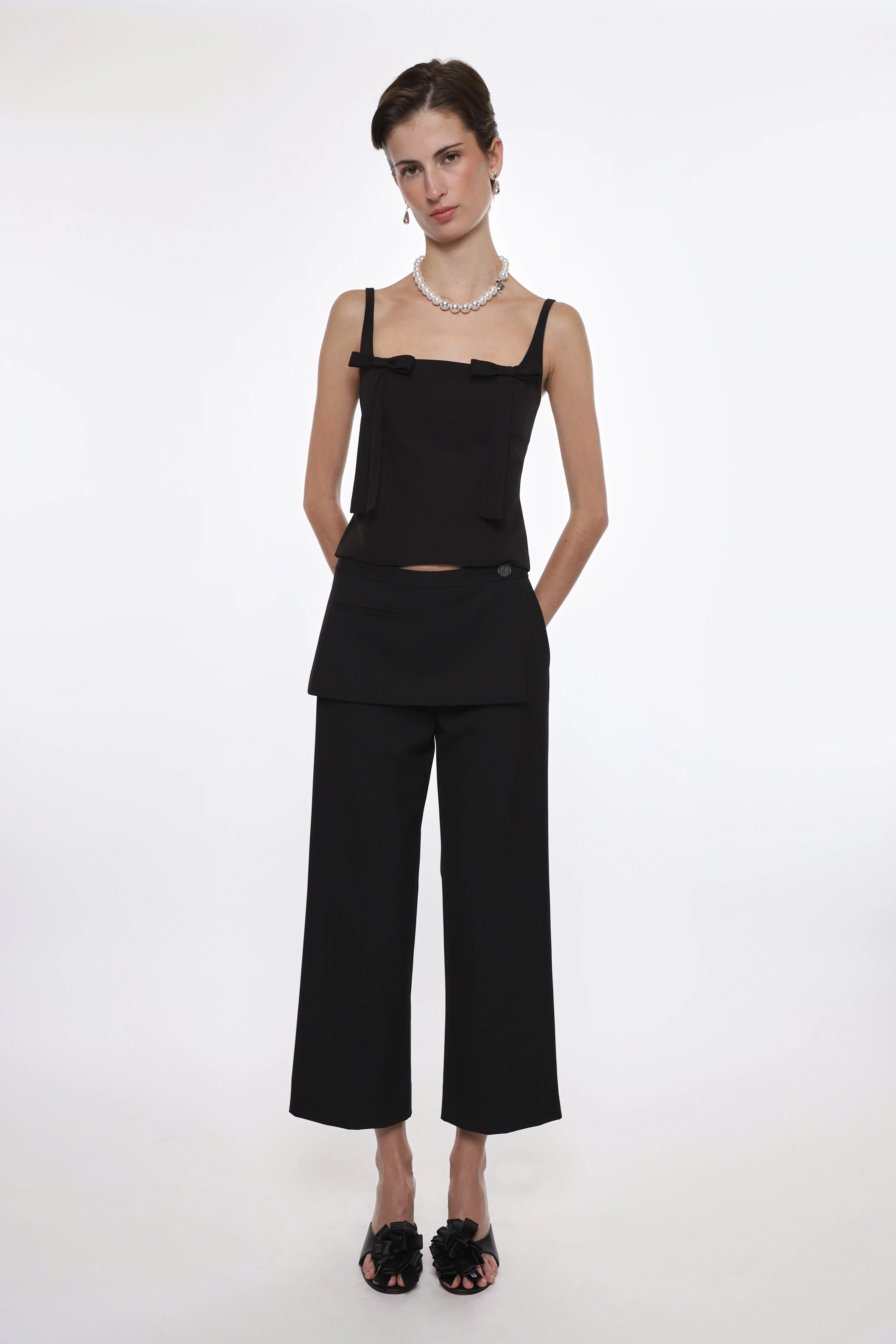 MOTT PANT IN BLACK sold by Sandy Liang product image thumbnail 5