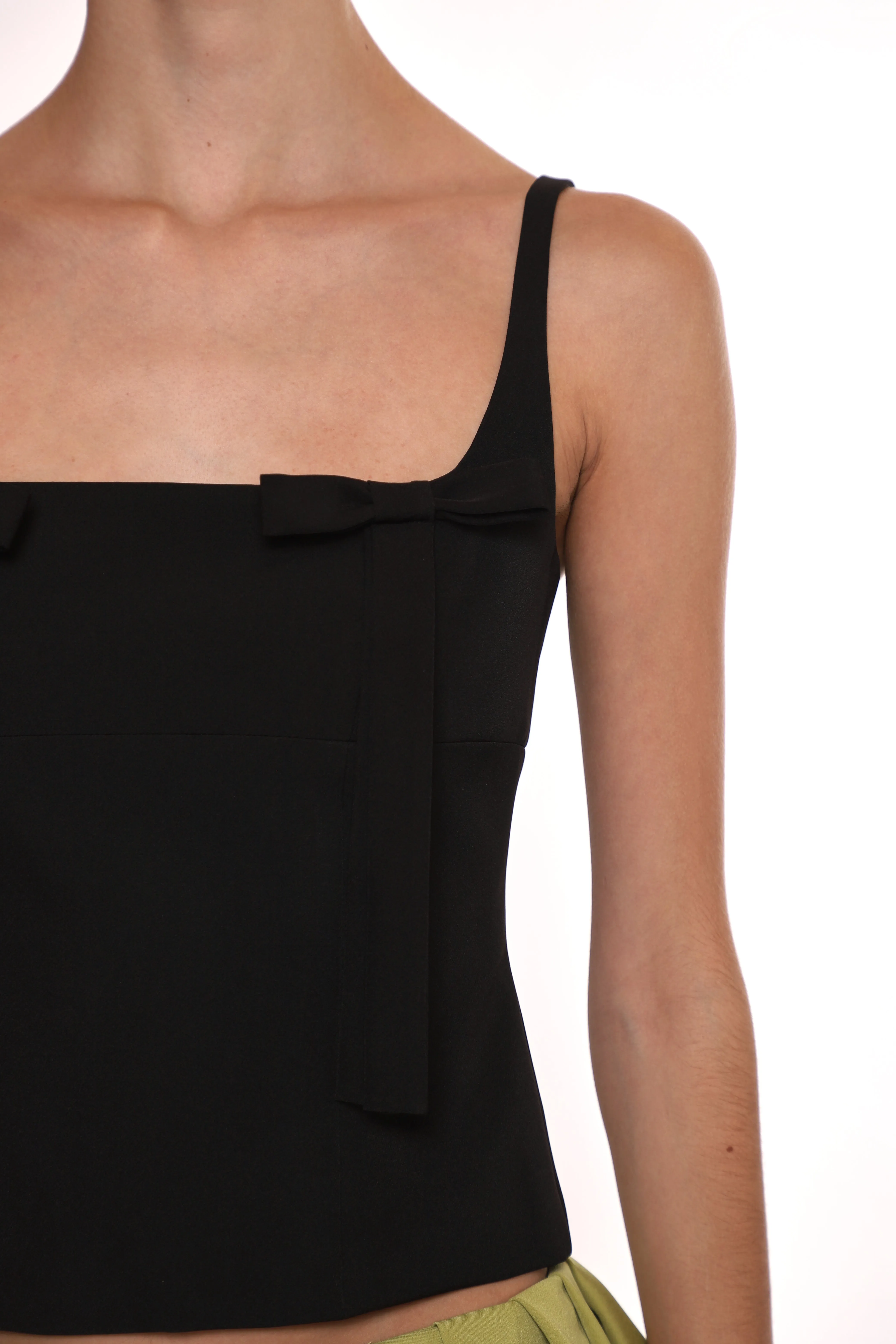 AMELIE TOP IN BLACK sold by Sandy Liang product image thumbnail 3