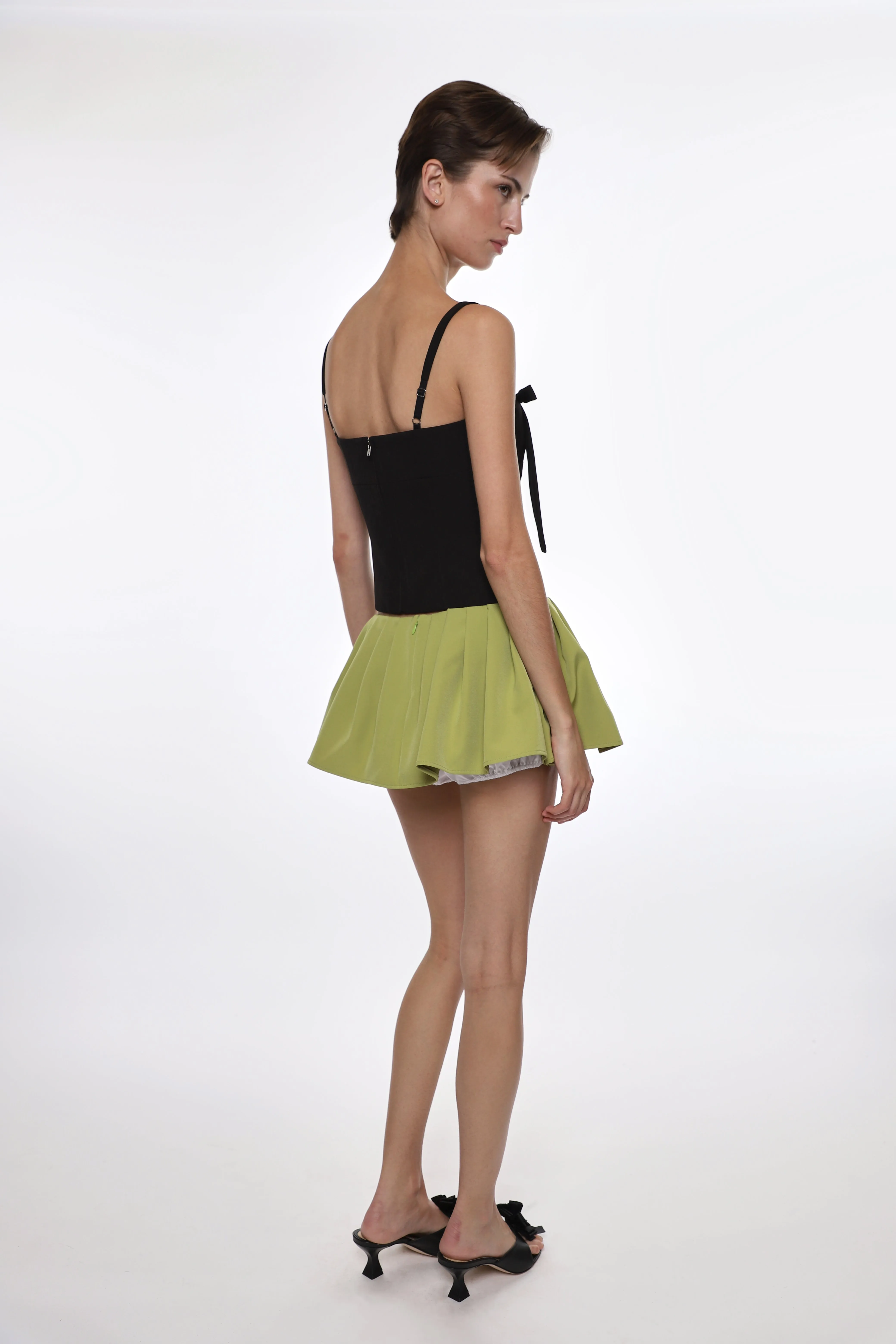 AMELIE TOP IN BLACK sold by Sandy Liang product image thumbnail 5
