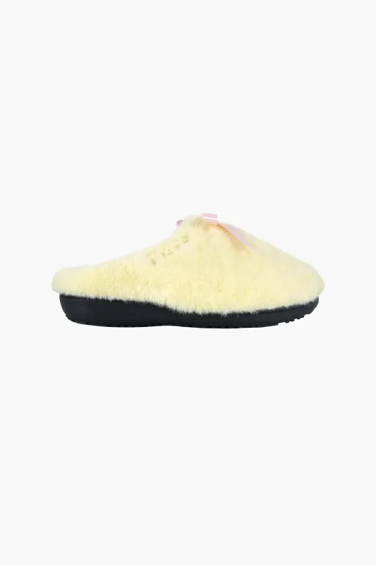 SANDY LIANG X SUBU: DUCKLING SLIPPERS made by Sandy Liang