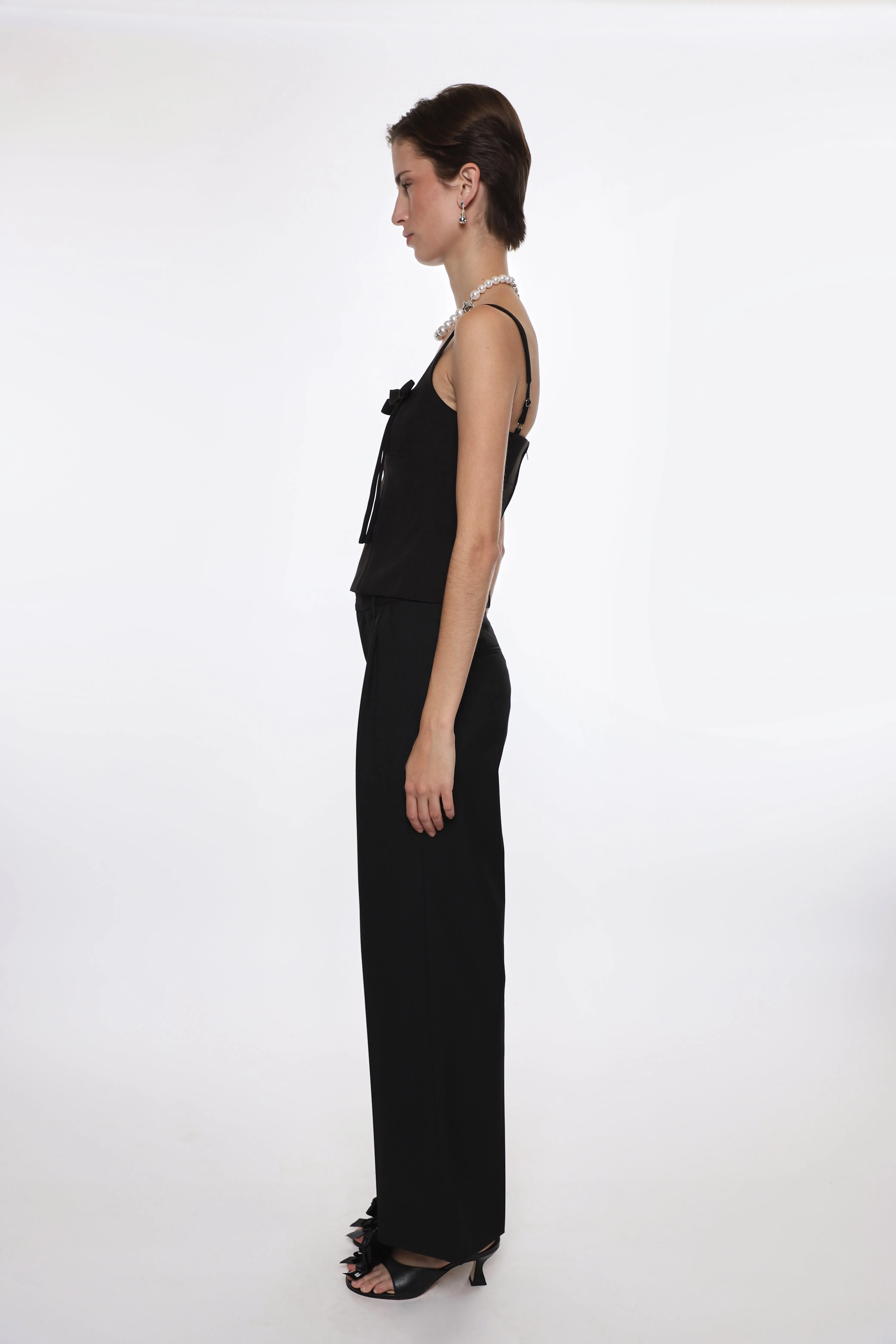 FORELLE PANT IN BLACK sold by Sandy Liang product image thumbnail 5