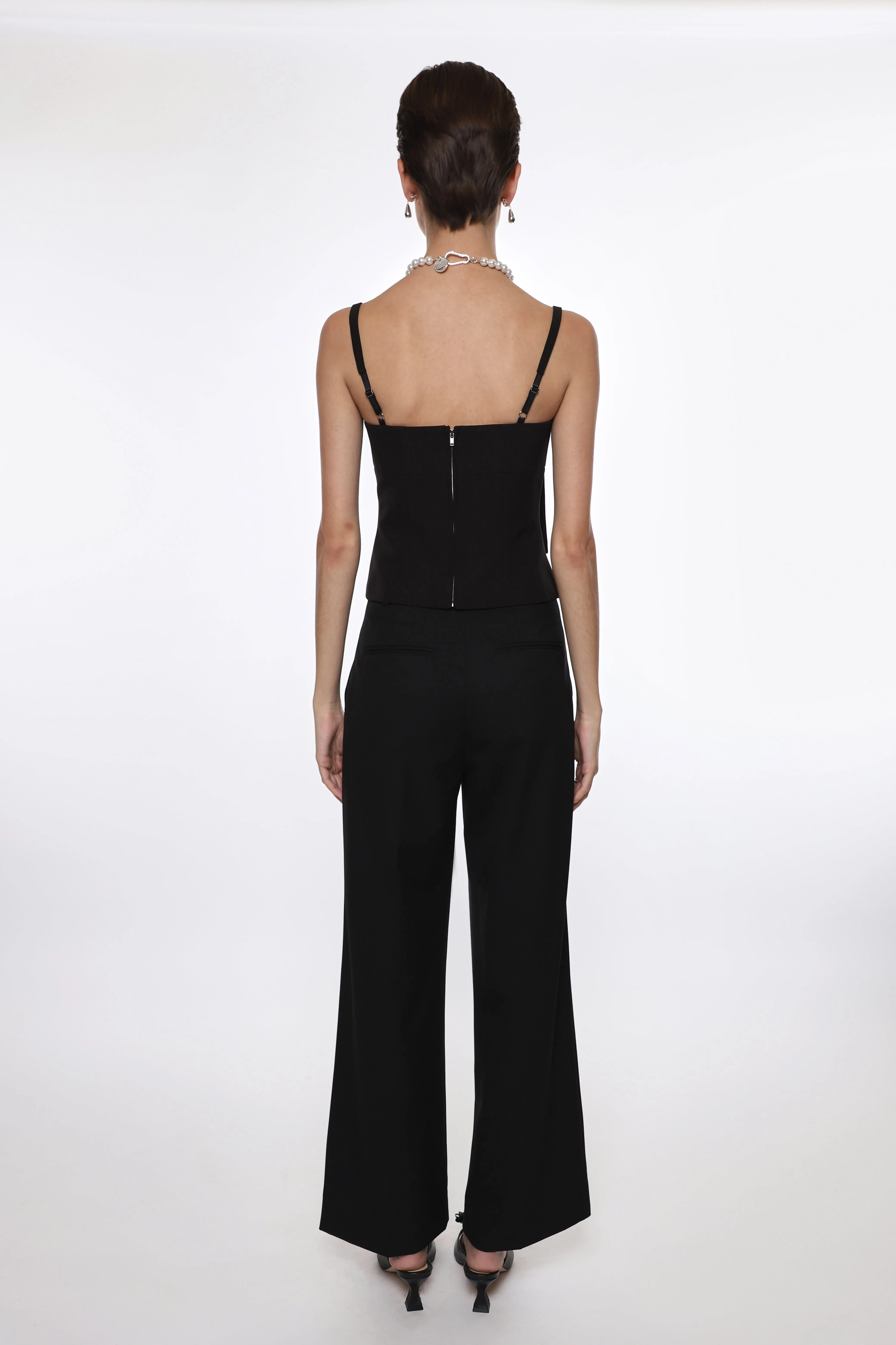 FORELLE PANT IN BLACK sold by Sandy Liang product image thumbnail 4