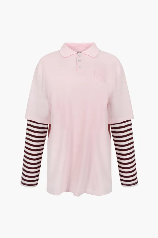 DEW TOP IN PINK sold by Sandy Liang