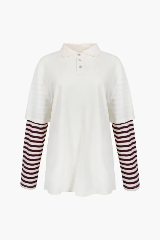 DEW TOP IN CREAM sold by Sandy Liang