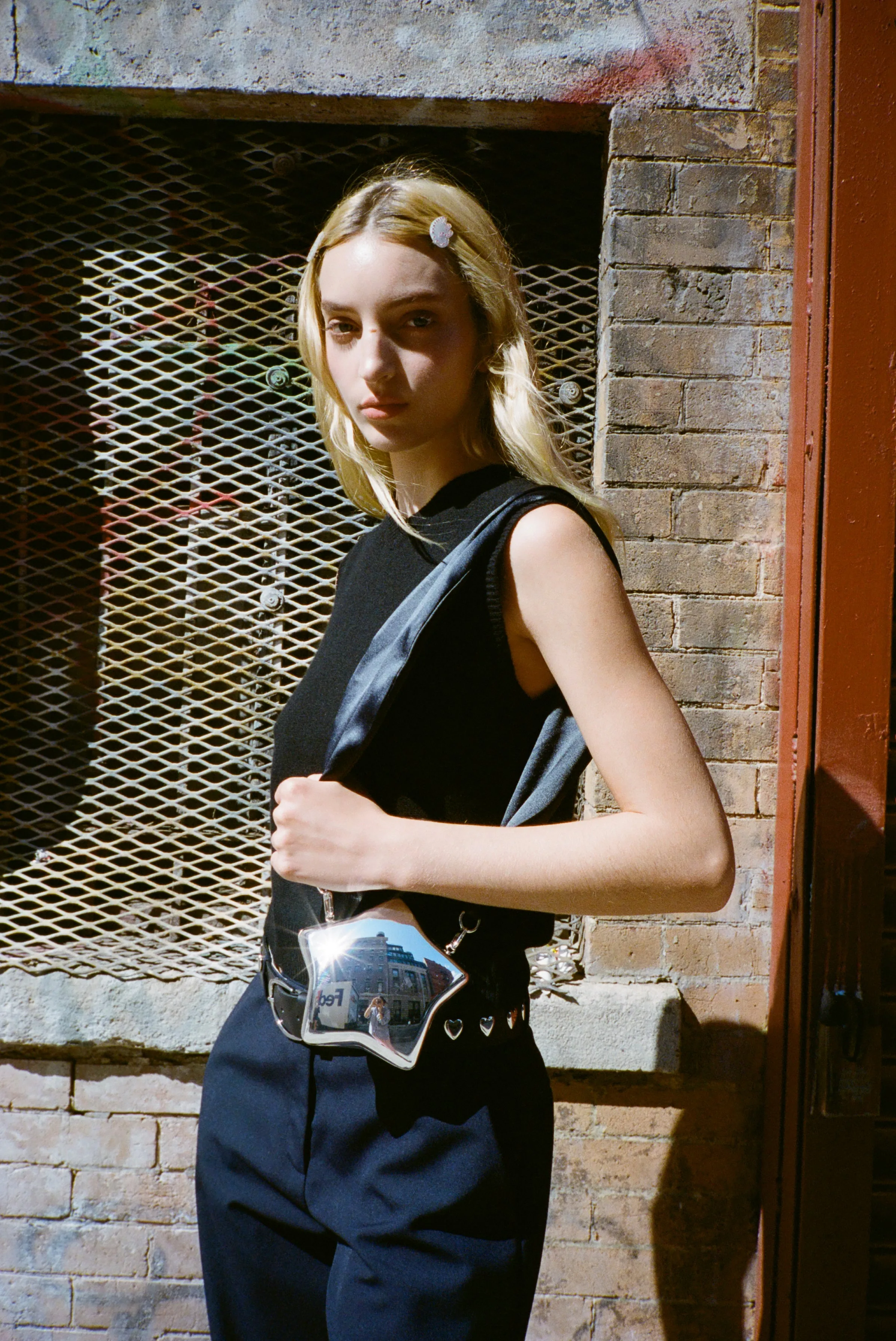 STAR LOCKET BAG IN BLACK sold by Sandy Liang product image thumbnail 4