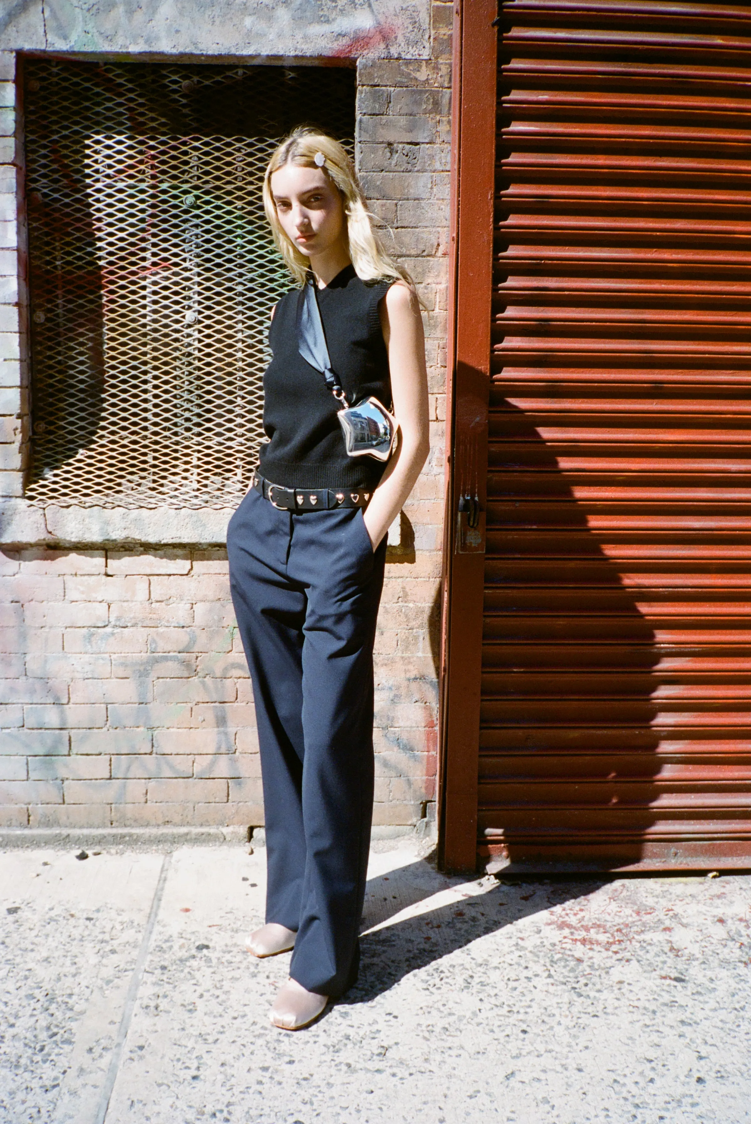 STAR LOCKET BAG IN BLACK sold by Sandy Liang product image thumbnail 2