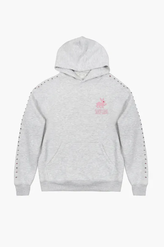 MUNG BEAN HOODIE made by Sandy Liang