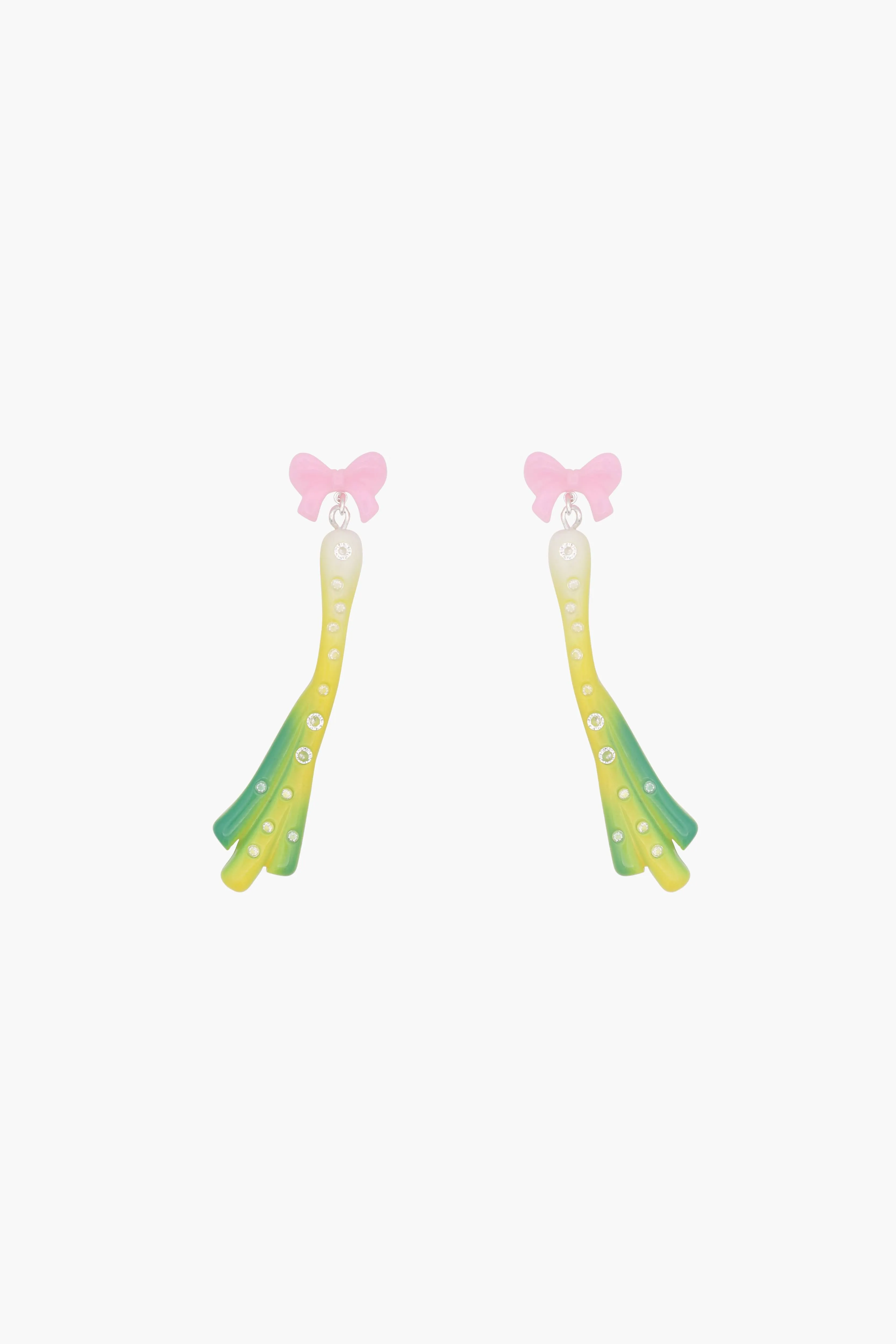 SCALLIONETTE EARRINGS sold by Sandy Liang