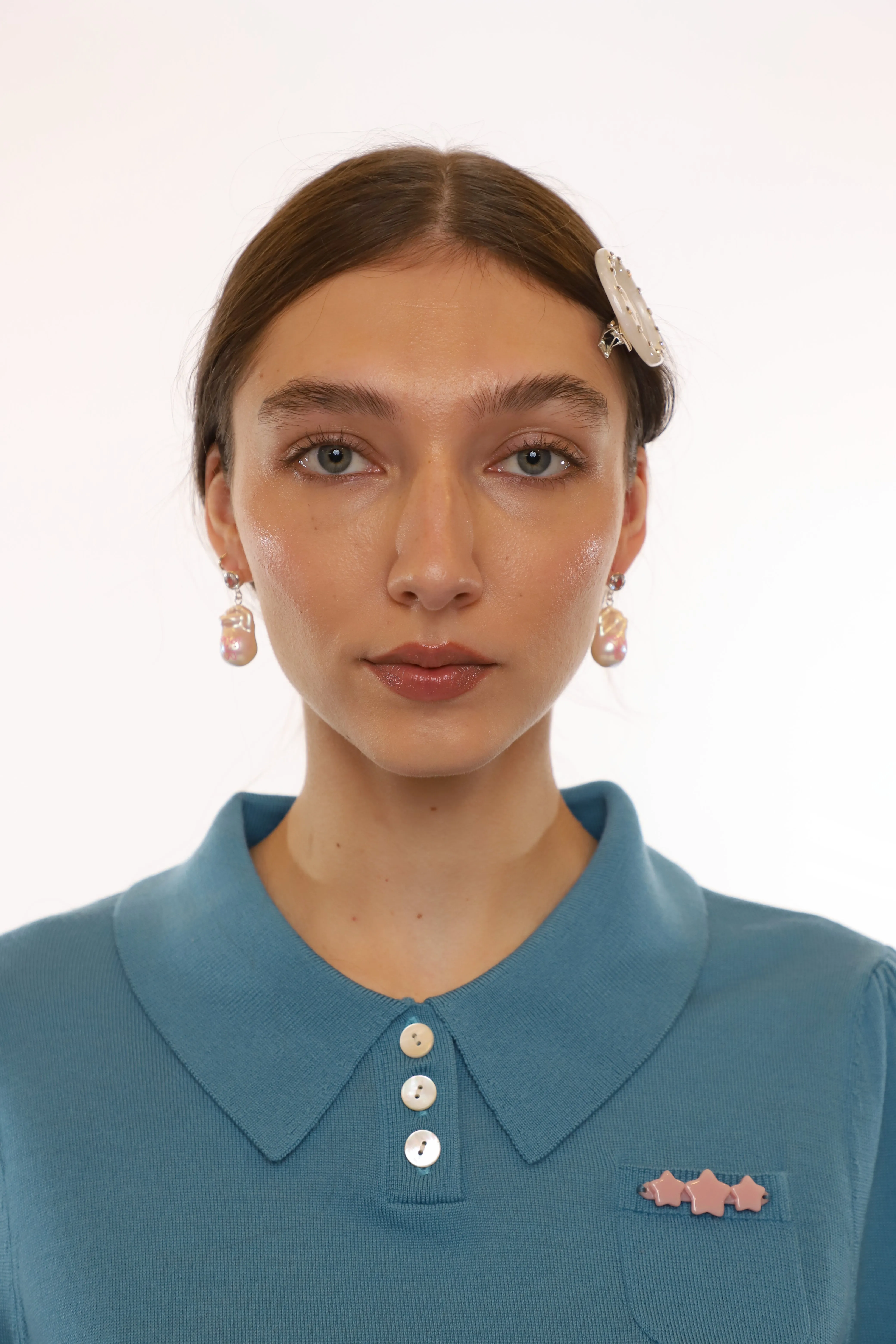 BUNNY PEARL EARRINGS sold by Sandy Liang product image thumbnail 2