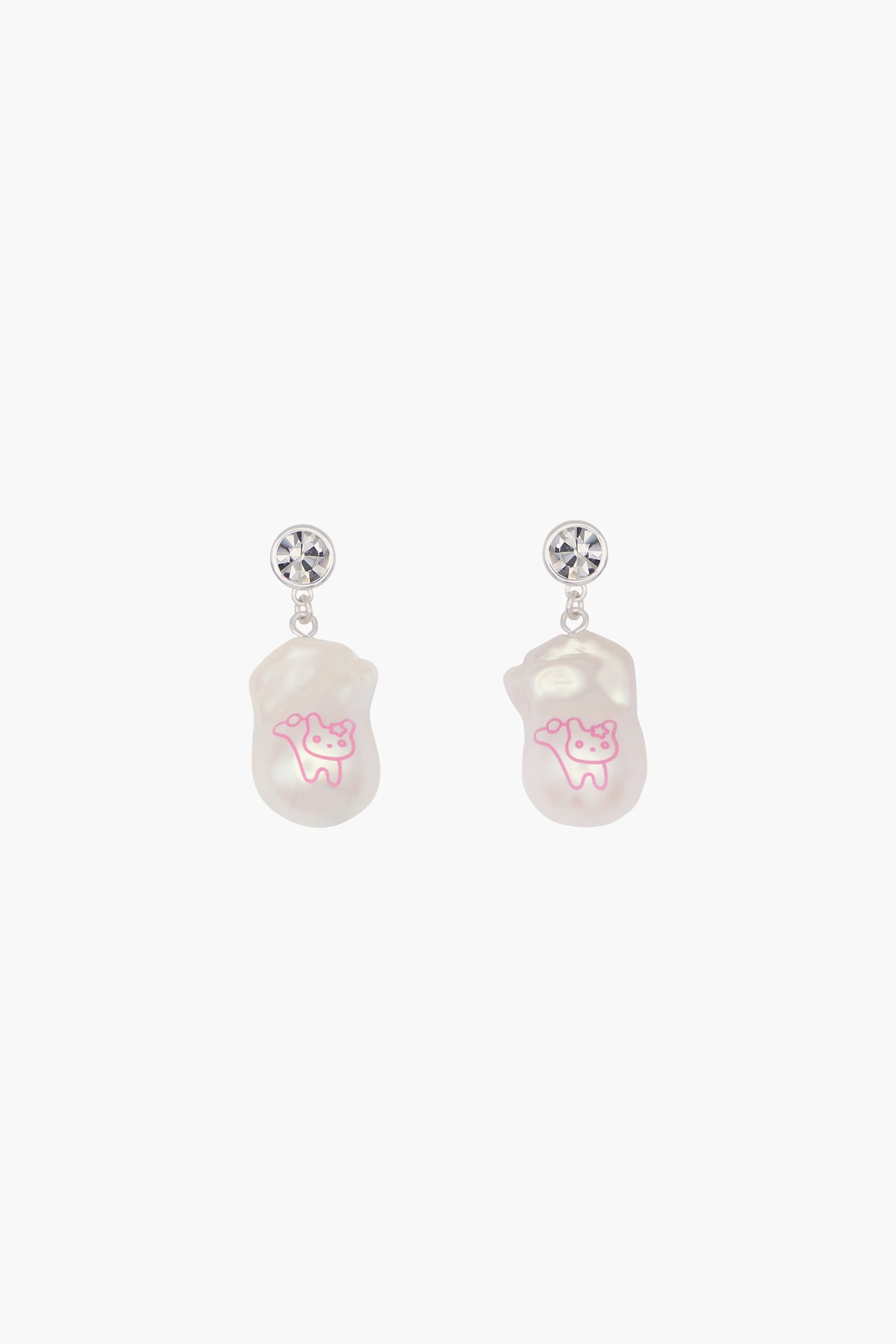BUNNY PEARL EARRINGS sold by Sandy Liang