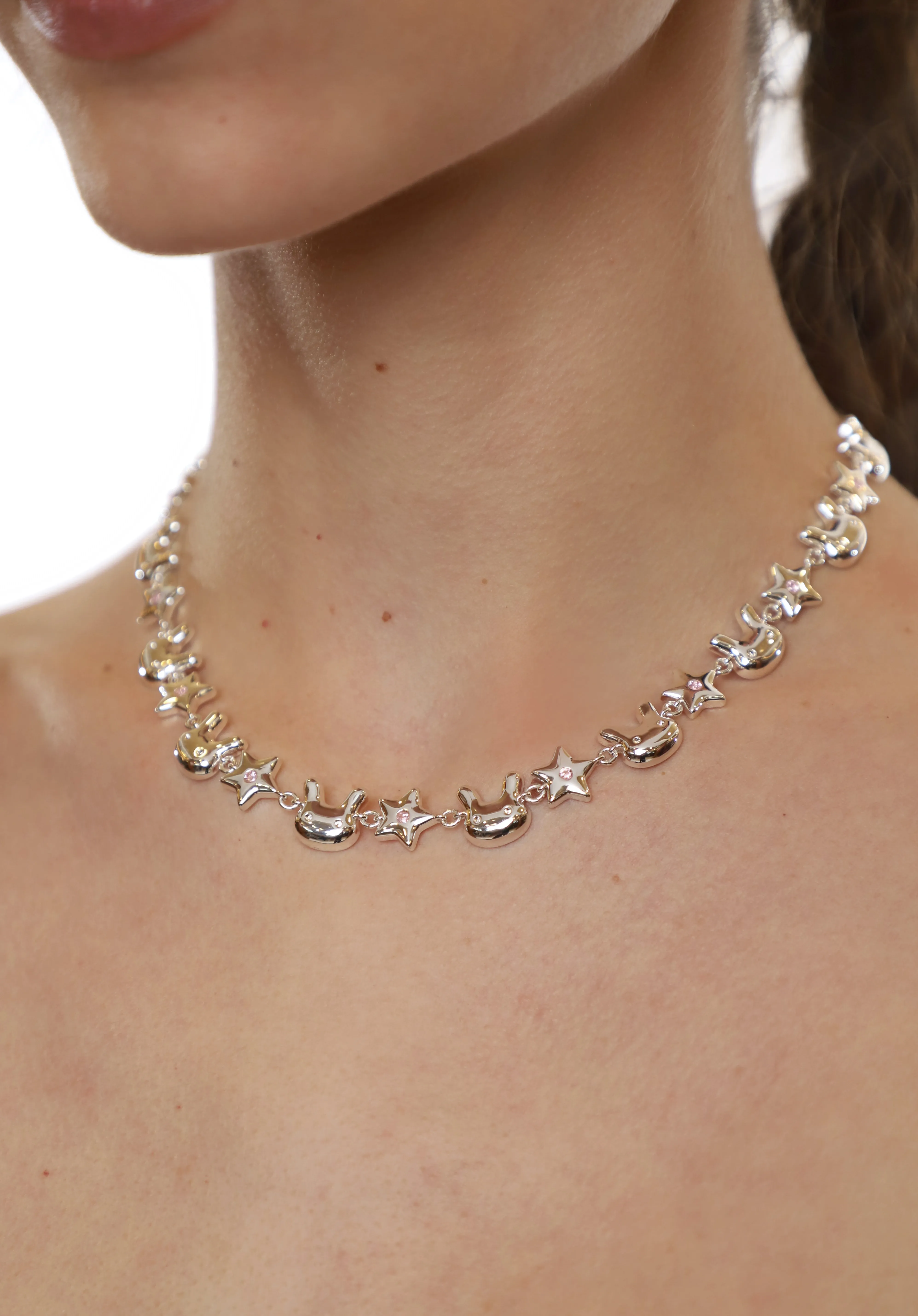 TERMINATOR BUNNY STAR NECKLACE sold by Sandy Liang product image thumbnail 2