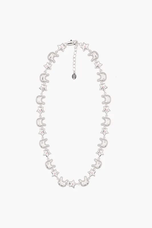 TERMINATOR BUNNY STAR NECKLACE made by Sandy Liang