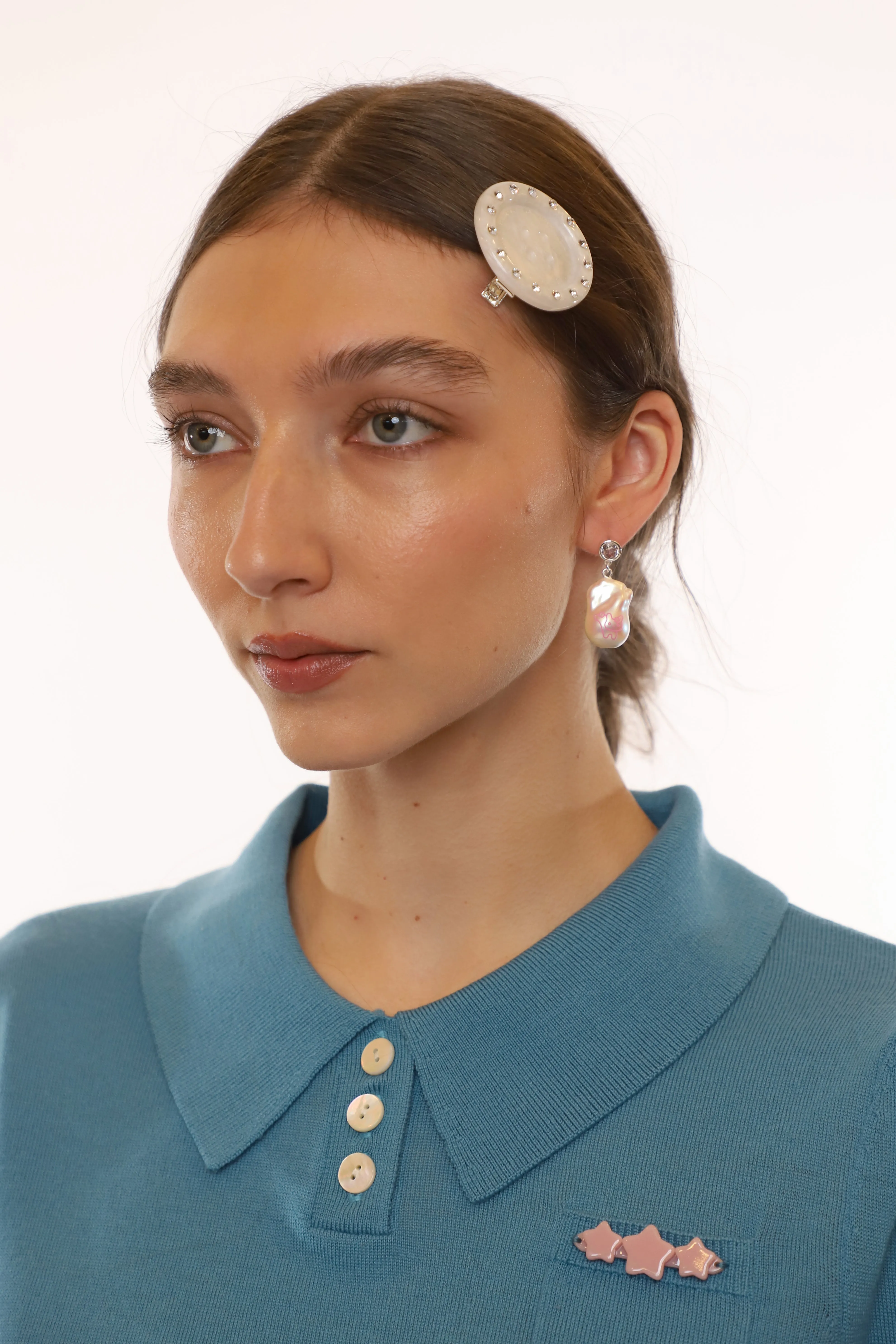 BOUTON HAIRCLIP sold by Sandy Liang product image thumbnail 4