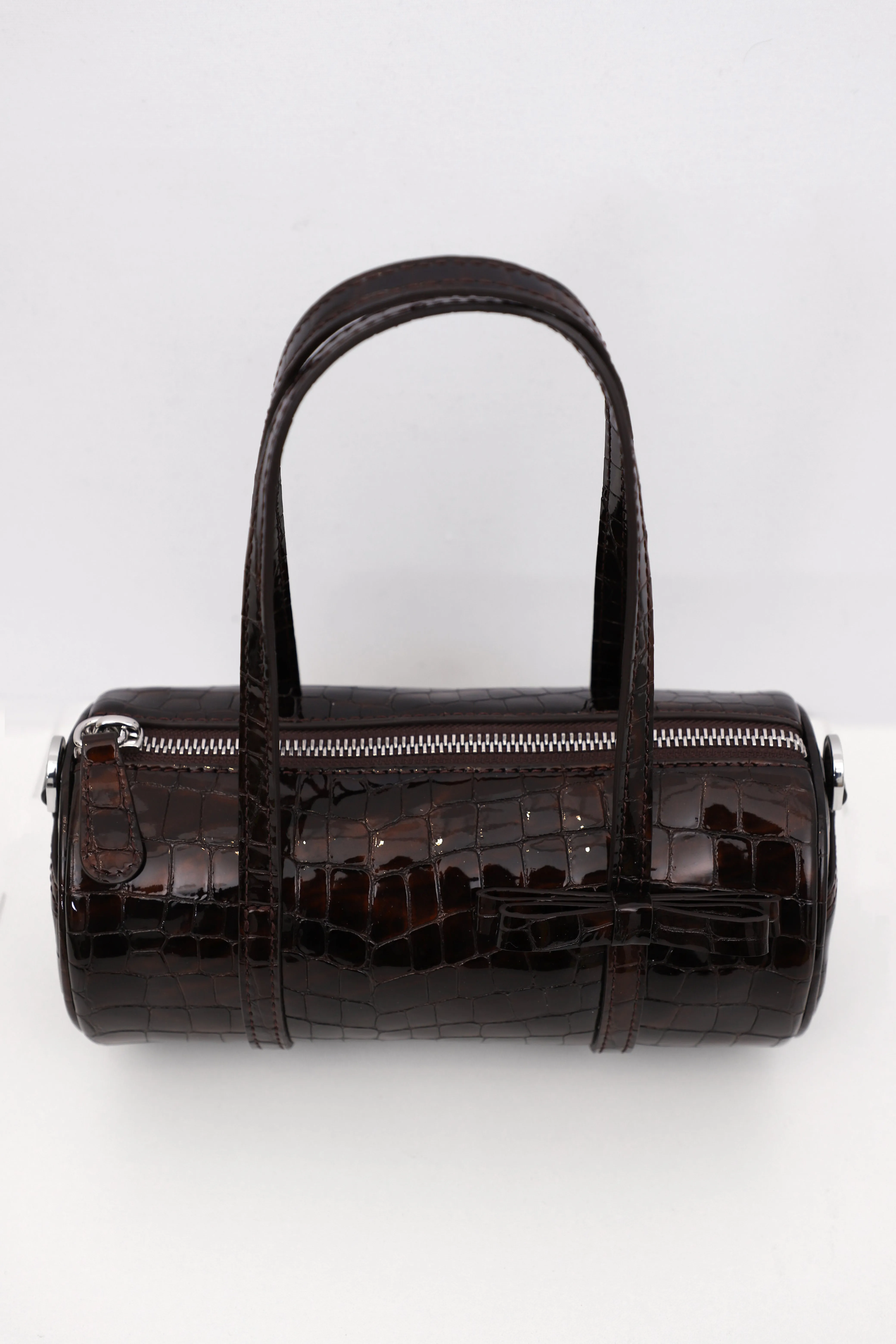 NANO PENCIL CASE BAG IN UMBER sold by Sandy Liang product image thumbnail 5