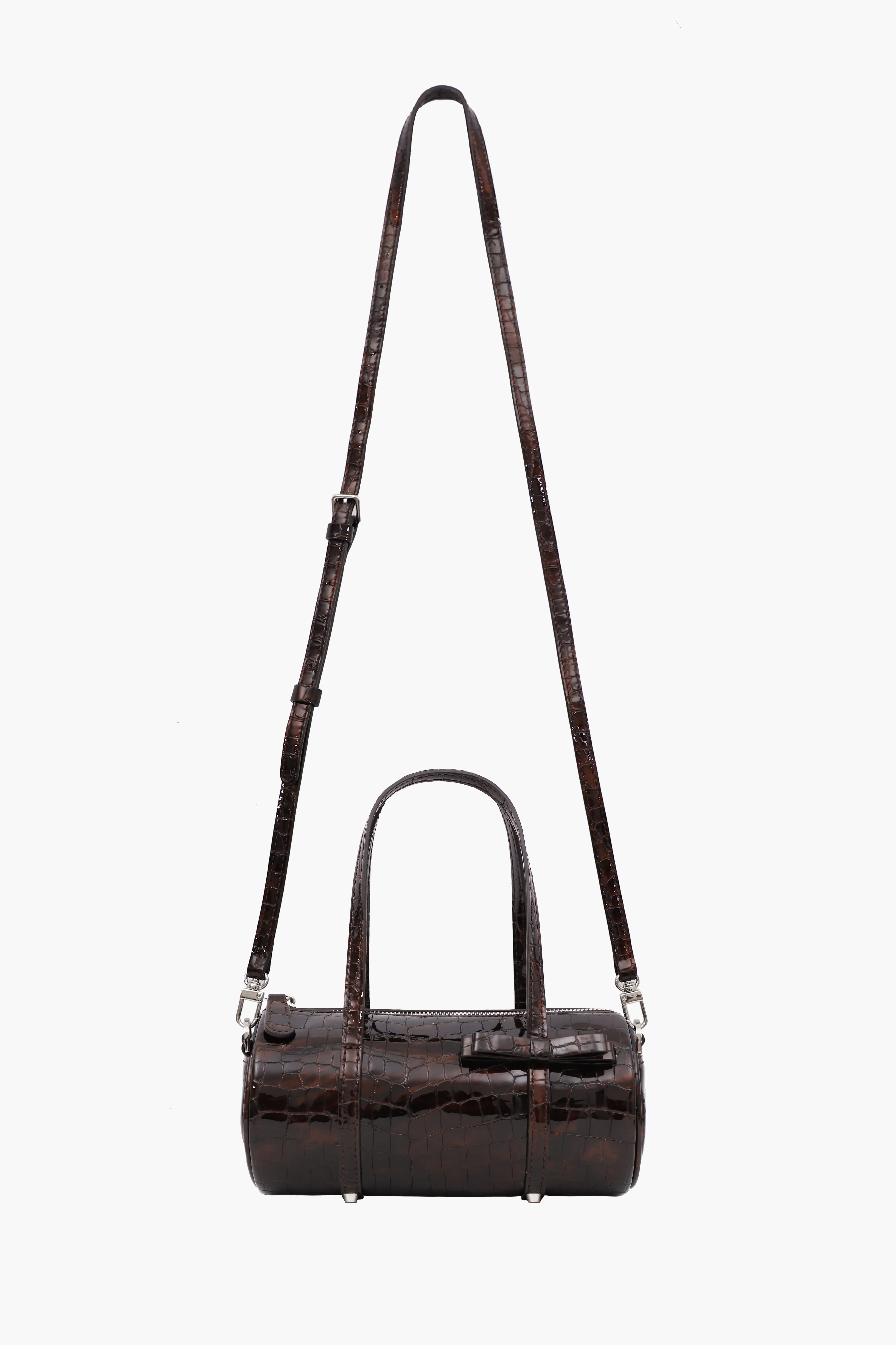 NANO PENCIL CASE BAG IN UMBER sold by Sandy Liang product image thumbnail 2