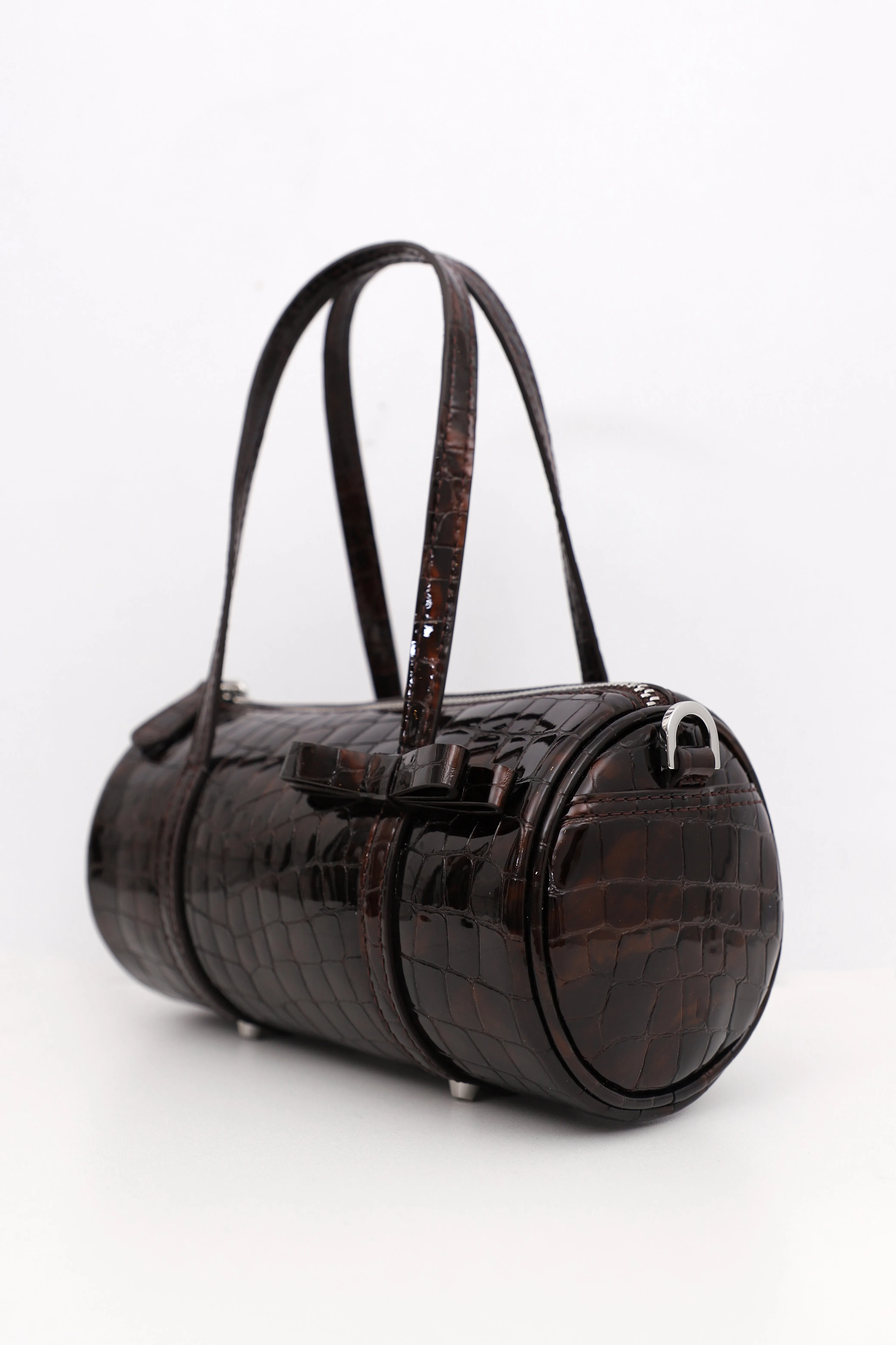 NANO PENCIL CASE BAG IN UMBER sold by Sandy Liang product image thumbnail 3