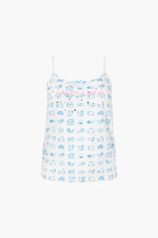 DASHI TANK IN GAMING ICON made by Sandy Liang