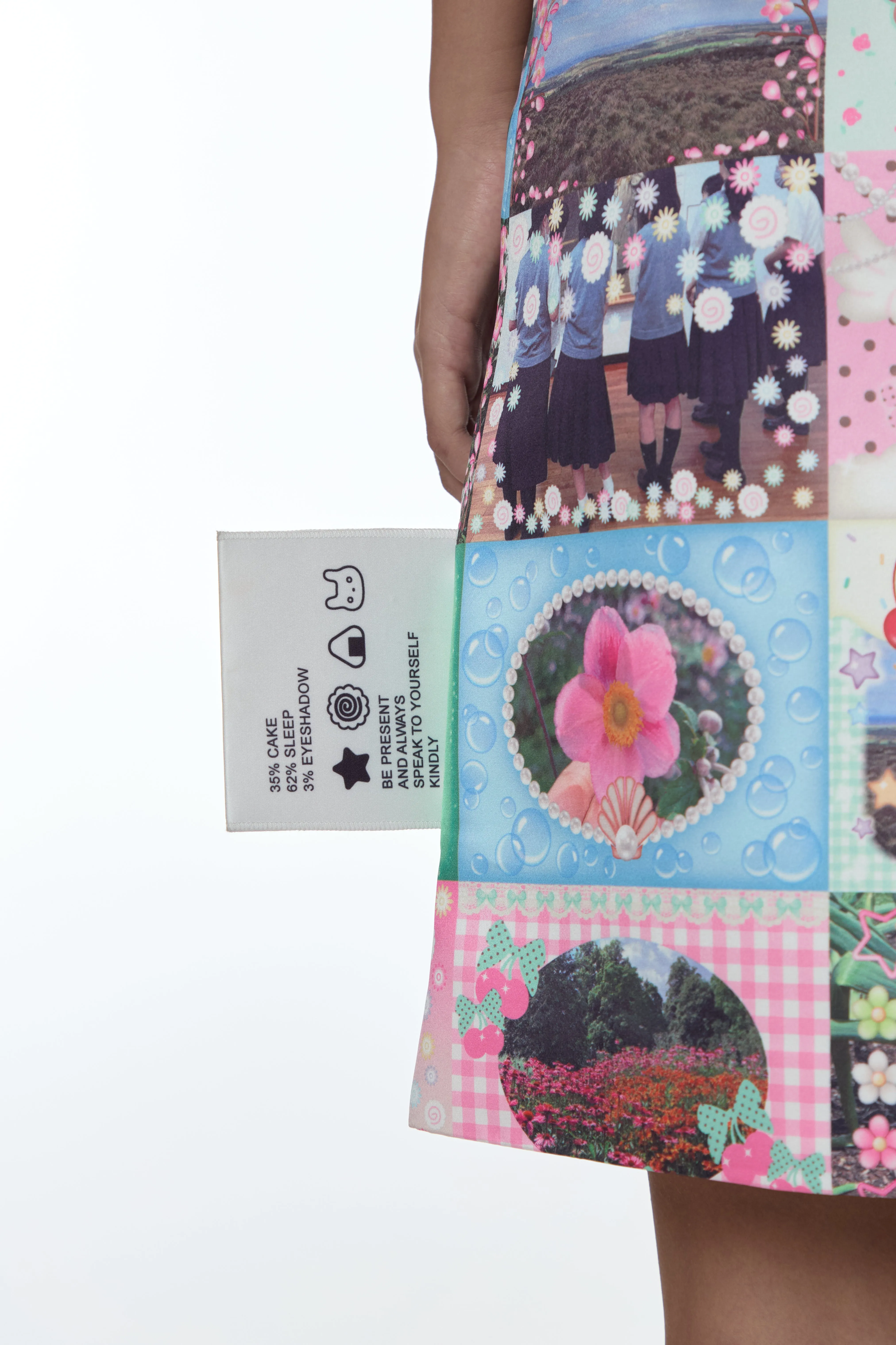 INA SKIRT IN STICKER sold by Sandy Liang product image thumbnail 4