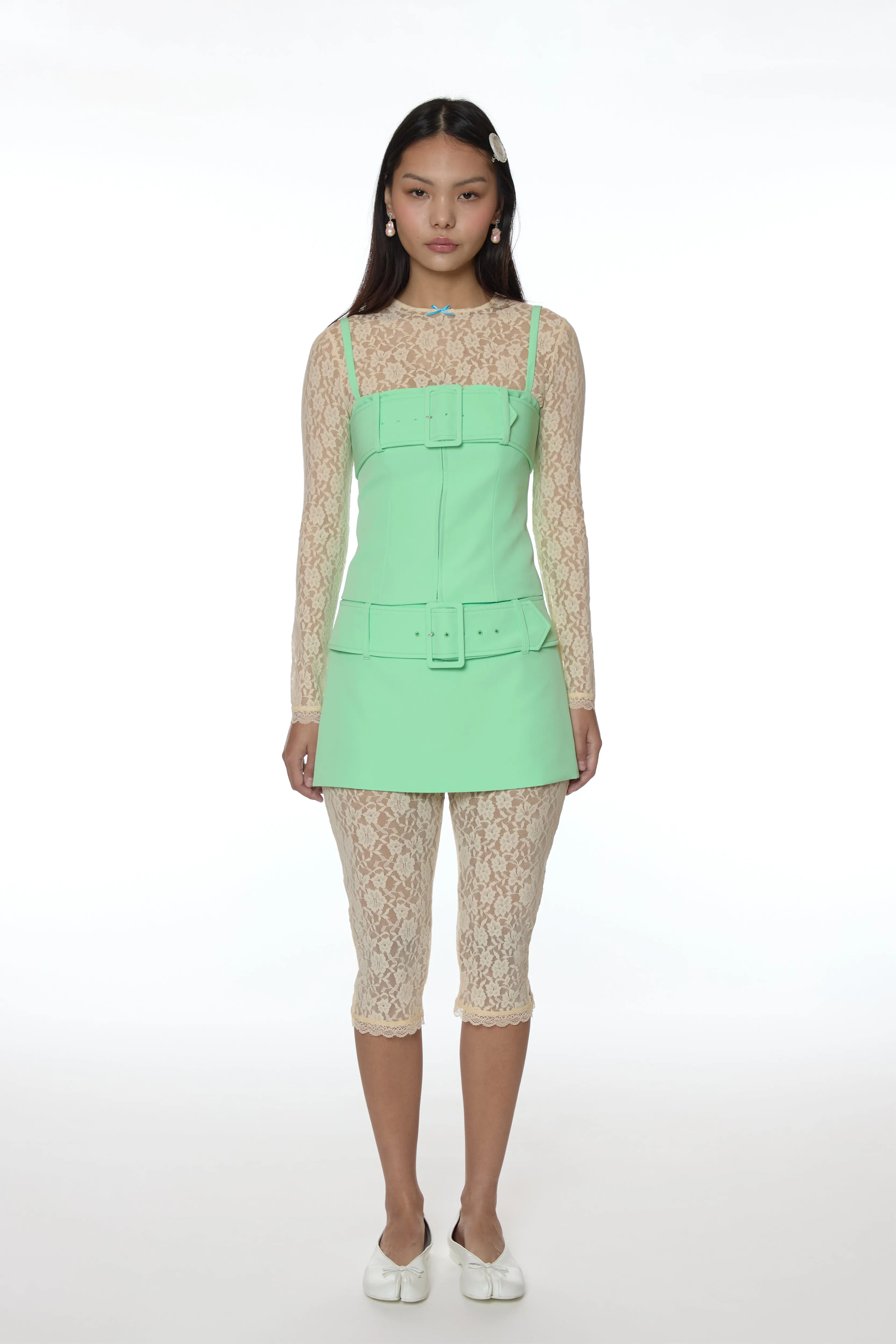 AHSOKA TOP IN MINT sold by Sandy Liang product image thumbnail 2