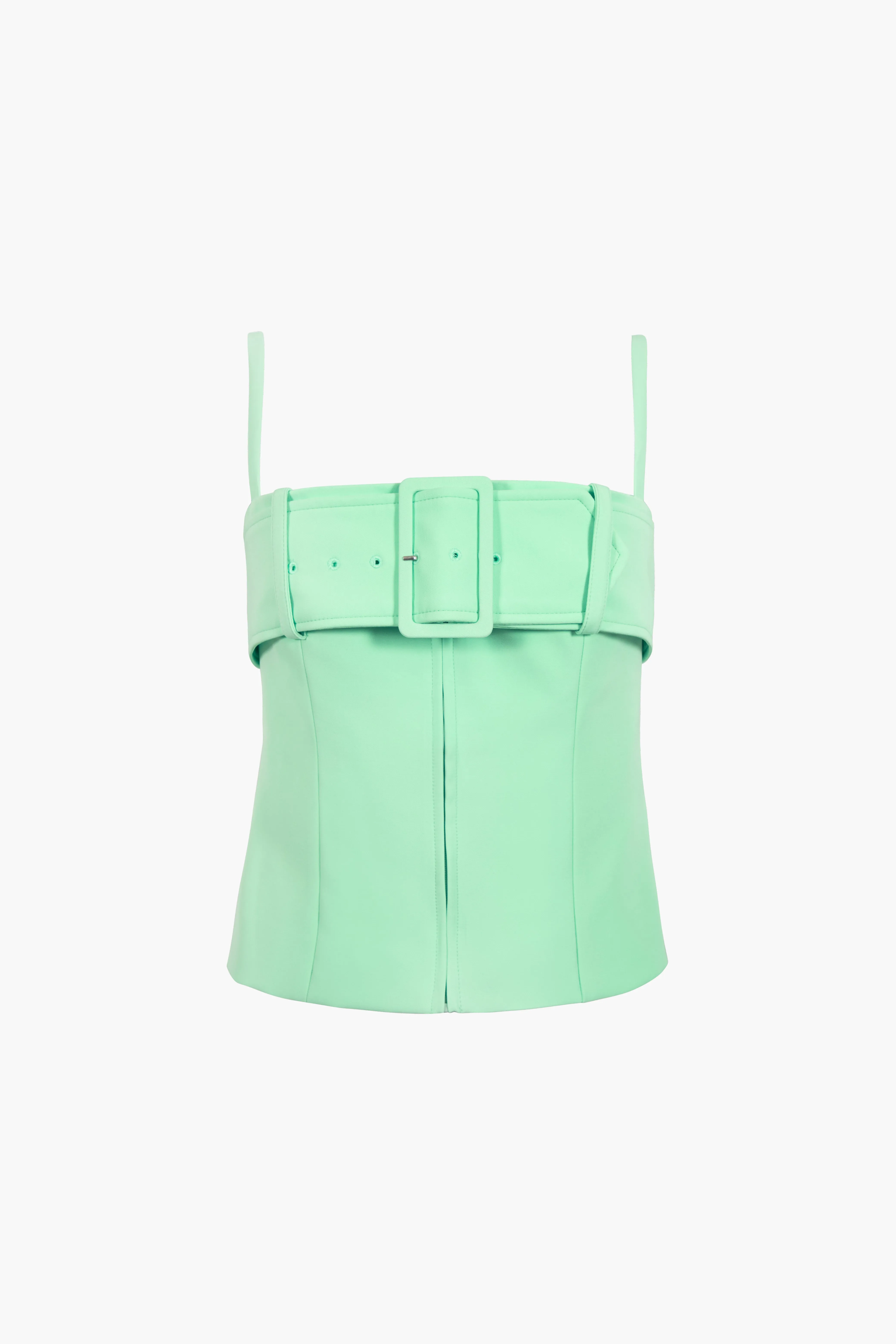AHSOKA TOP IN MINT sold by Sandy Liang