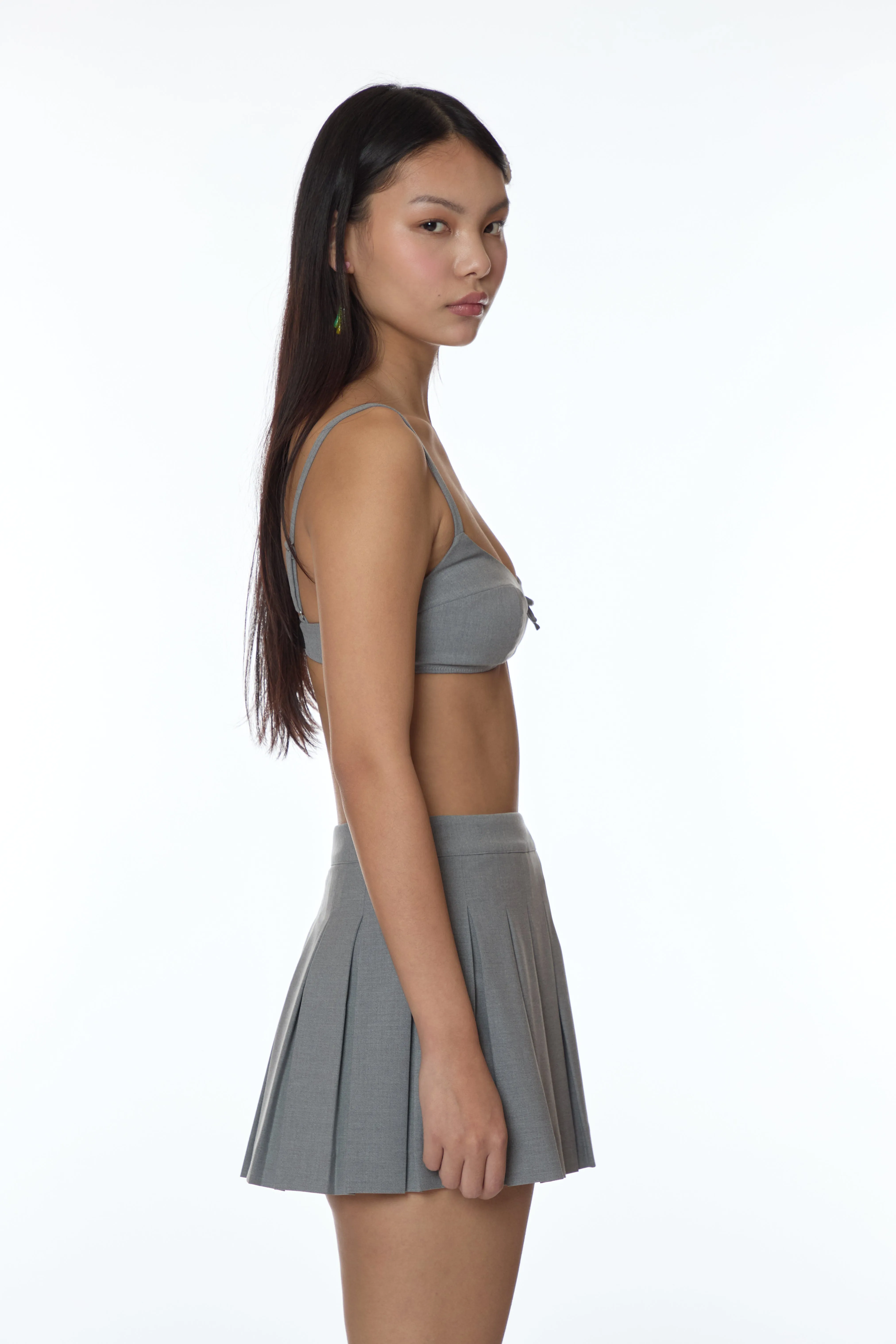 REMIE BRA IN GREY sold by Sandy Liang product image thumbnail 5