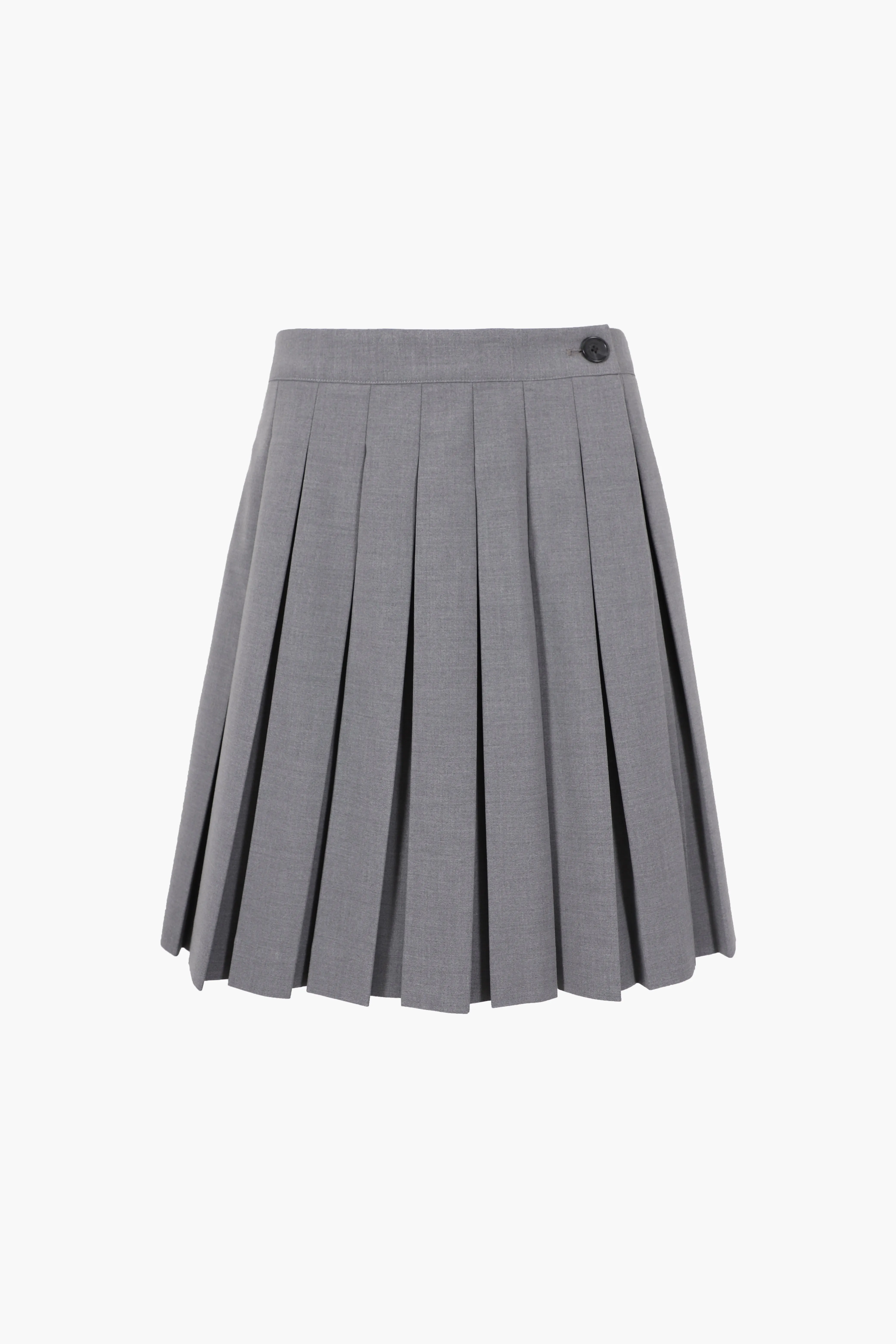 LYRA SKIRT IN GREY sold by Sandy Liang