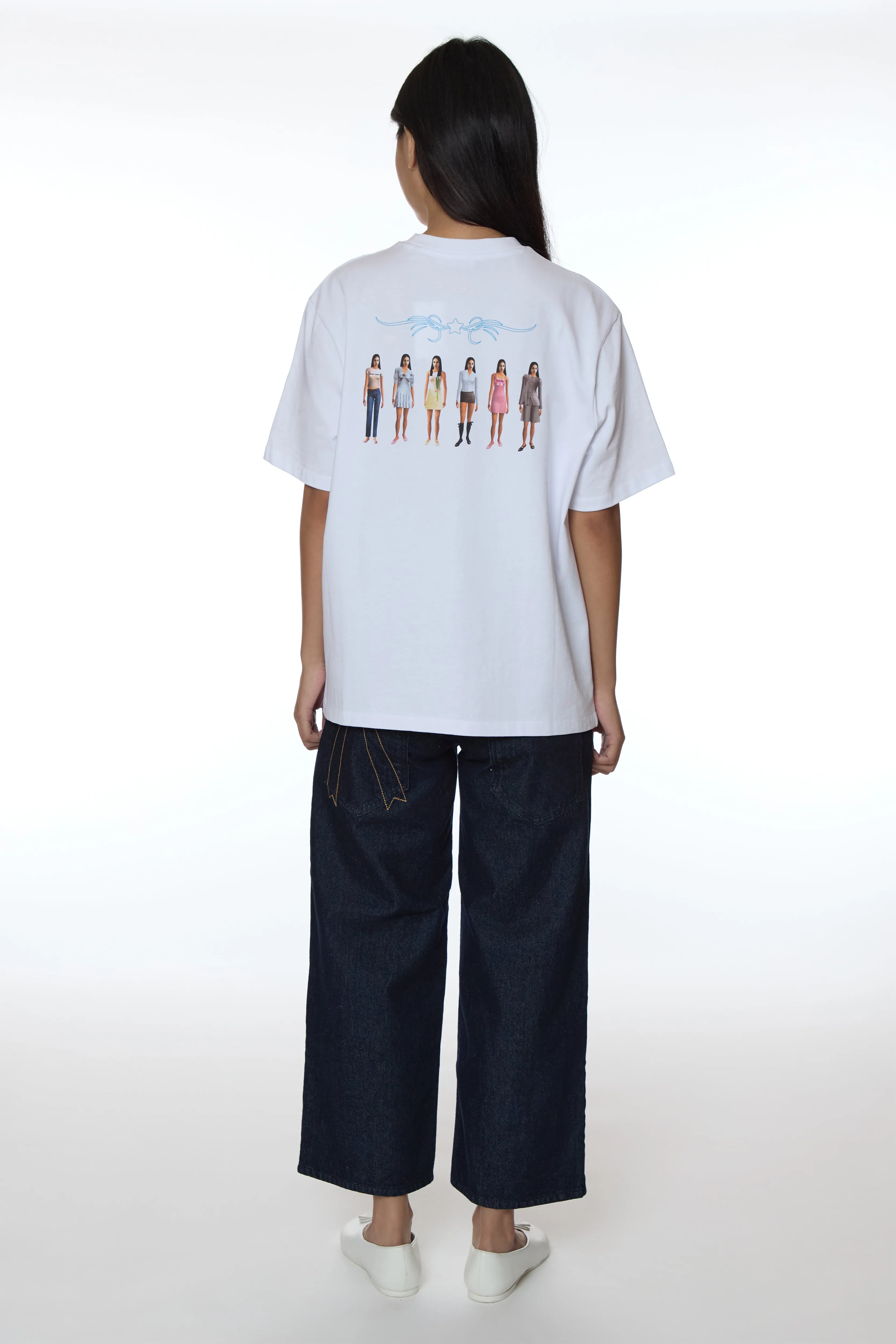 SIMI BOXY TEE sold by Sandy Liang product image thumbnail 4