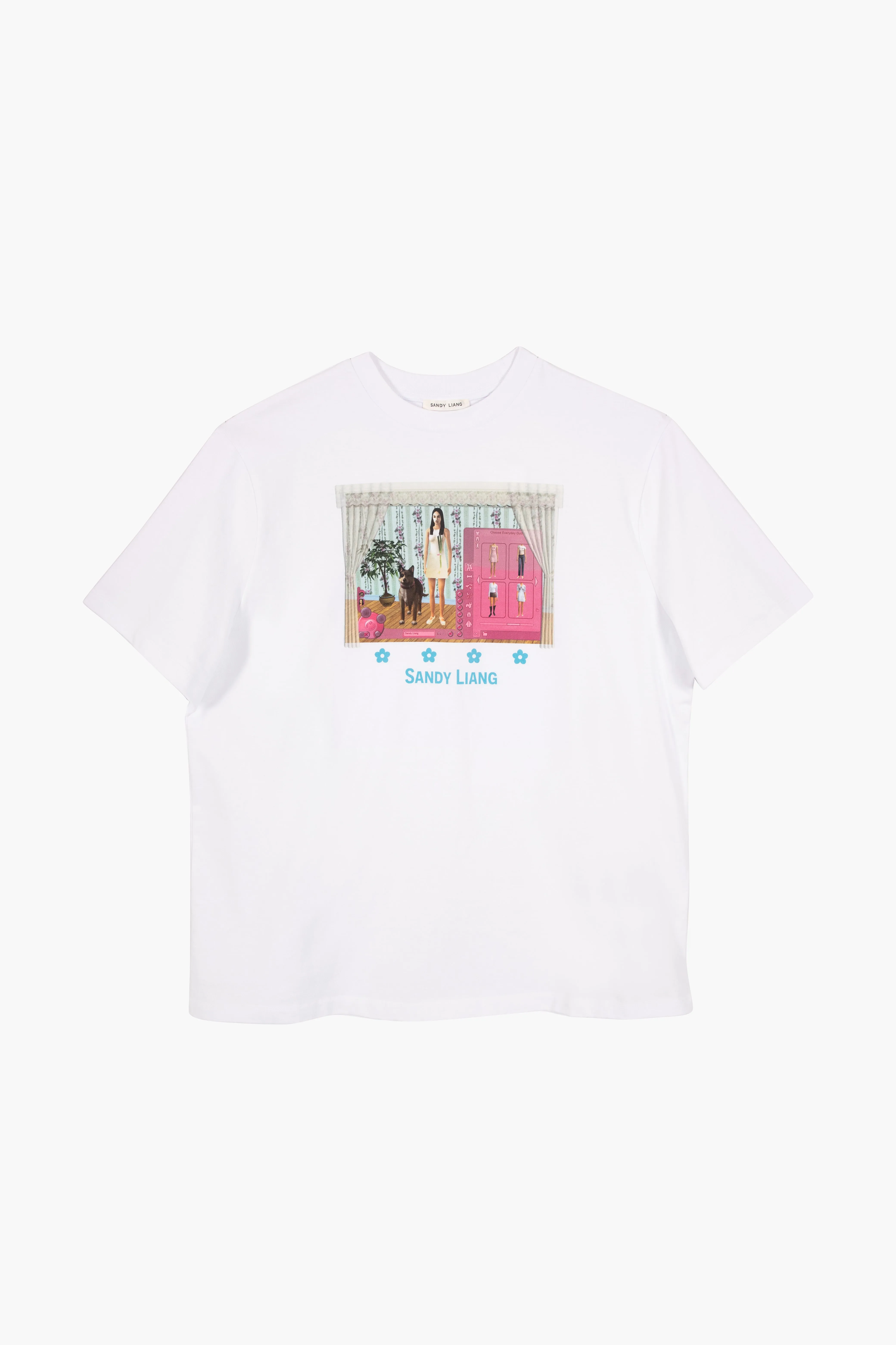 SIMI BOXY TEE sold by Sandy Liang