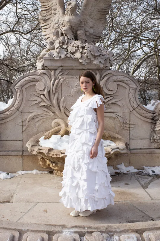 TIDY DRESS made by Sandy Liang