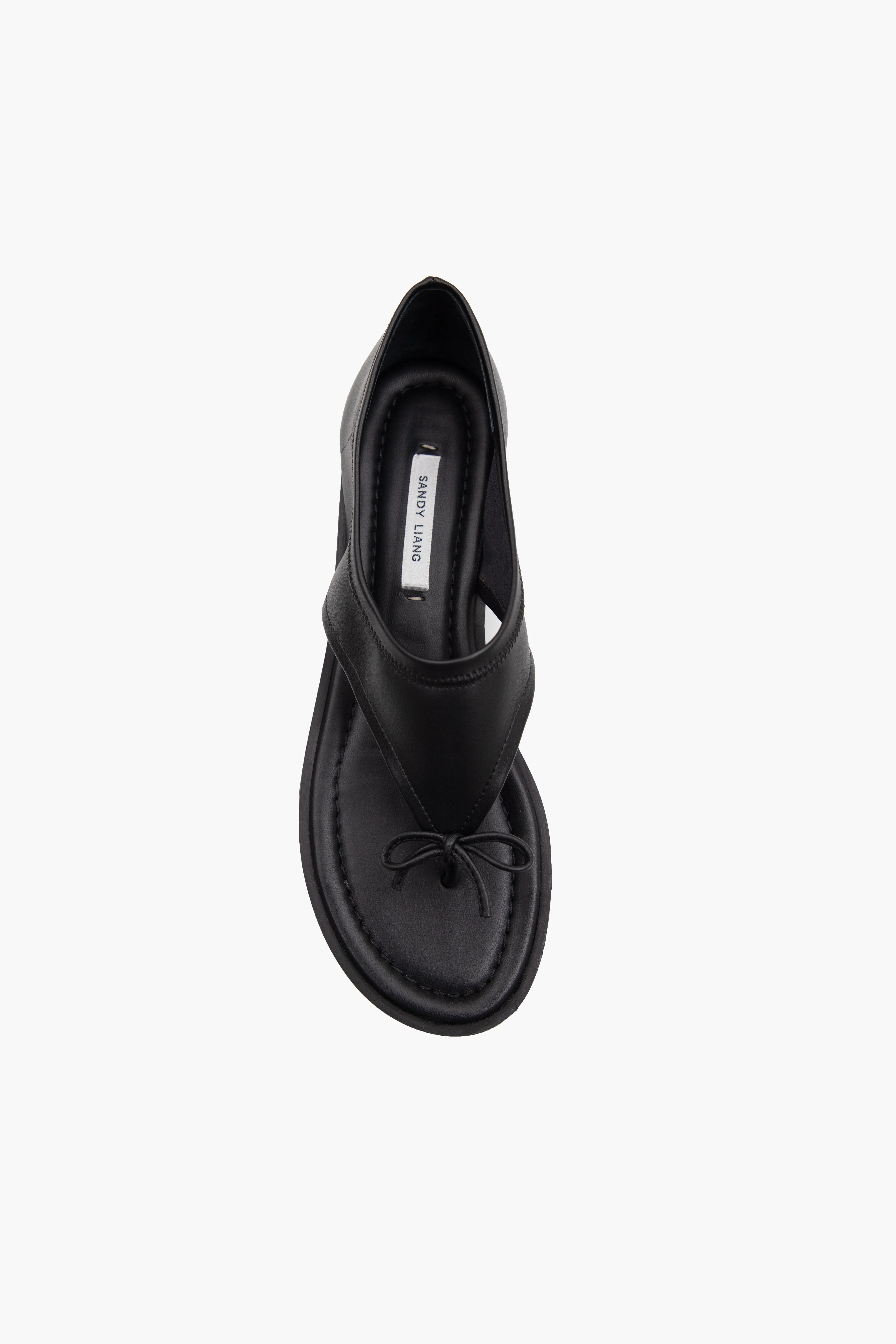 CLARK SANDAL IN BLACK NAPPA sold by Sandy Liang product image thumbnail 2