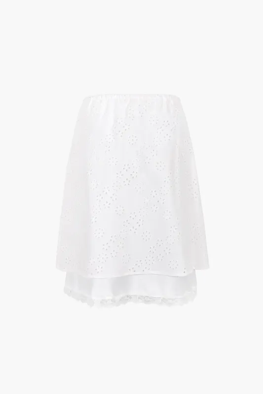 LAFFY SKIRT made by Sandy Liang