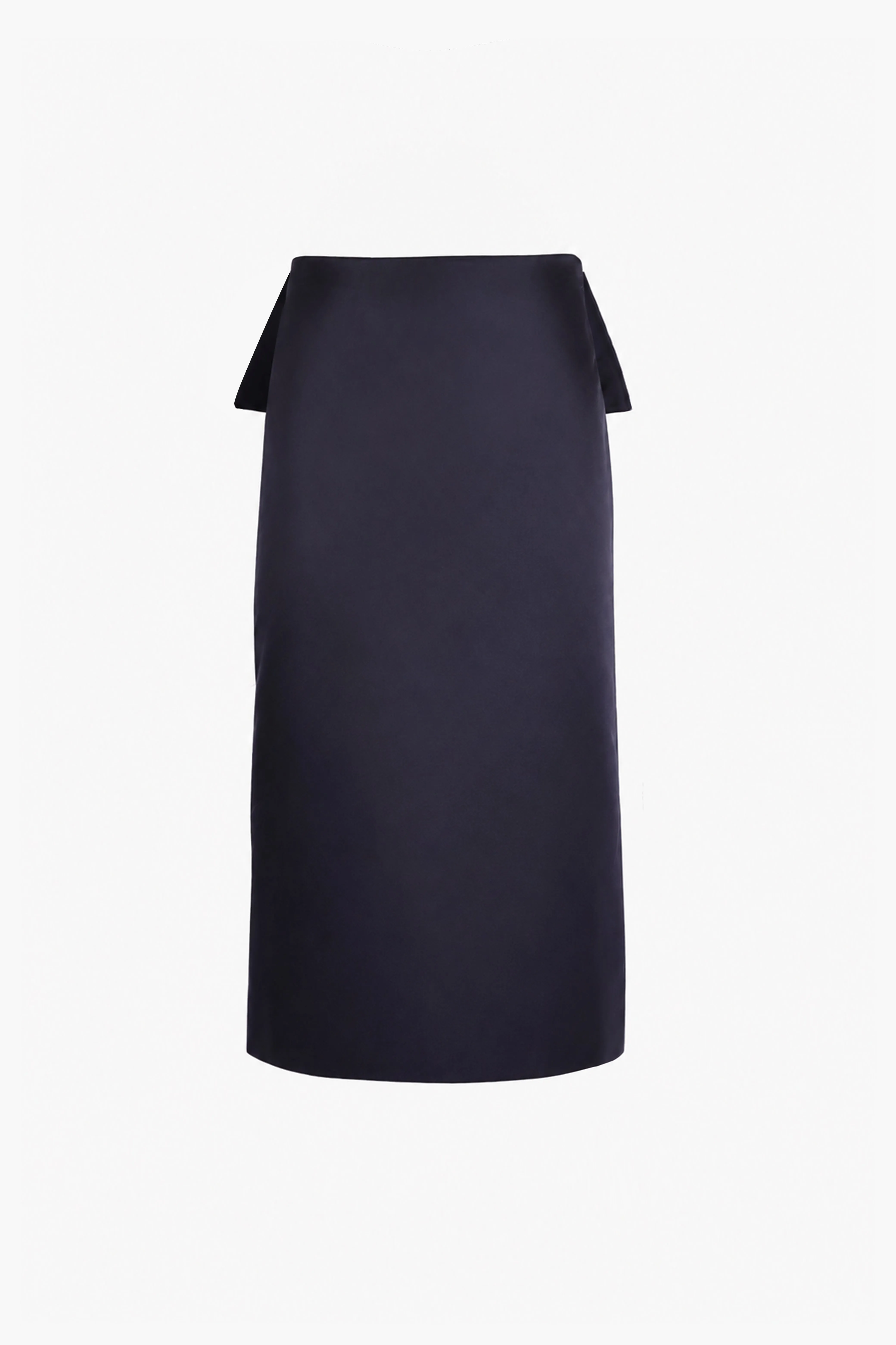 ENOKI SKIRT IN NAVY sold by Sandy Liang