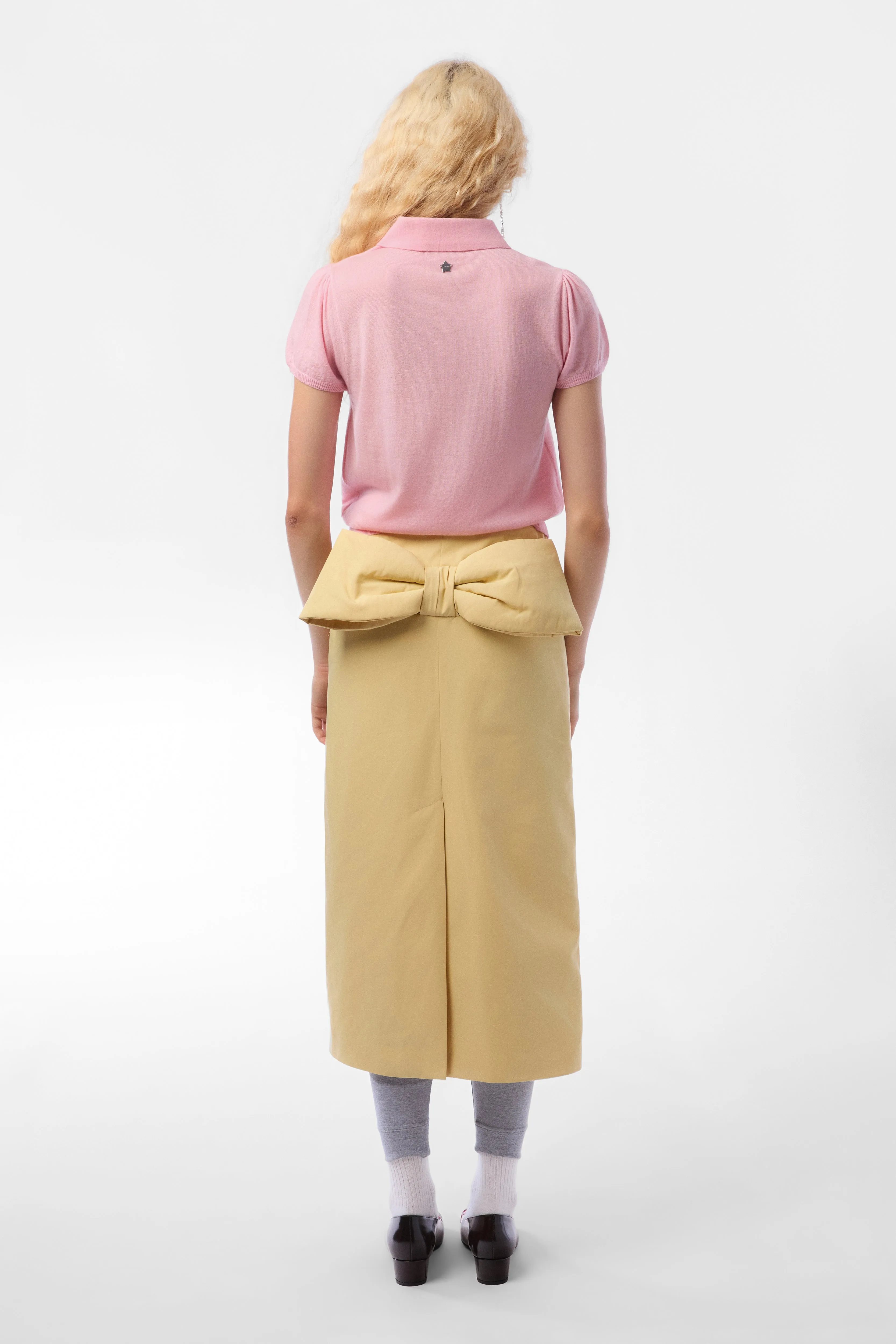 BIRDIE SWEATER IN PINK sold by Sandy Liang product image thumbnail 4