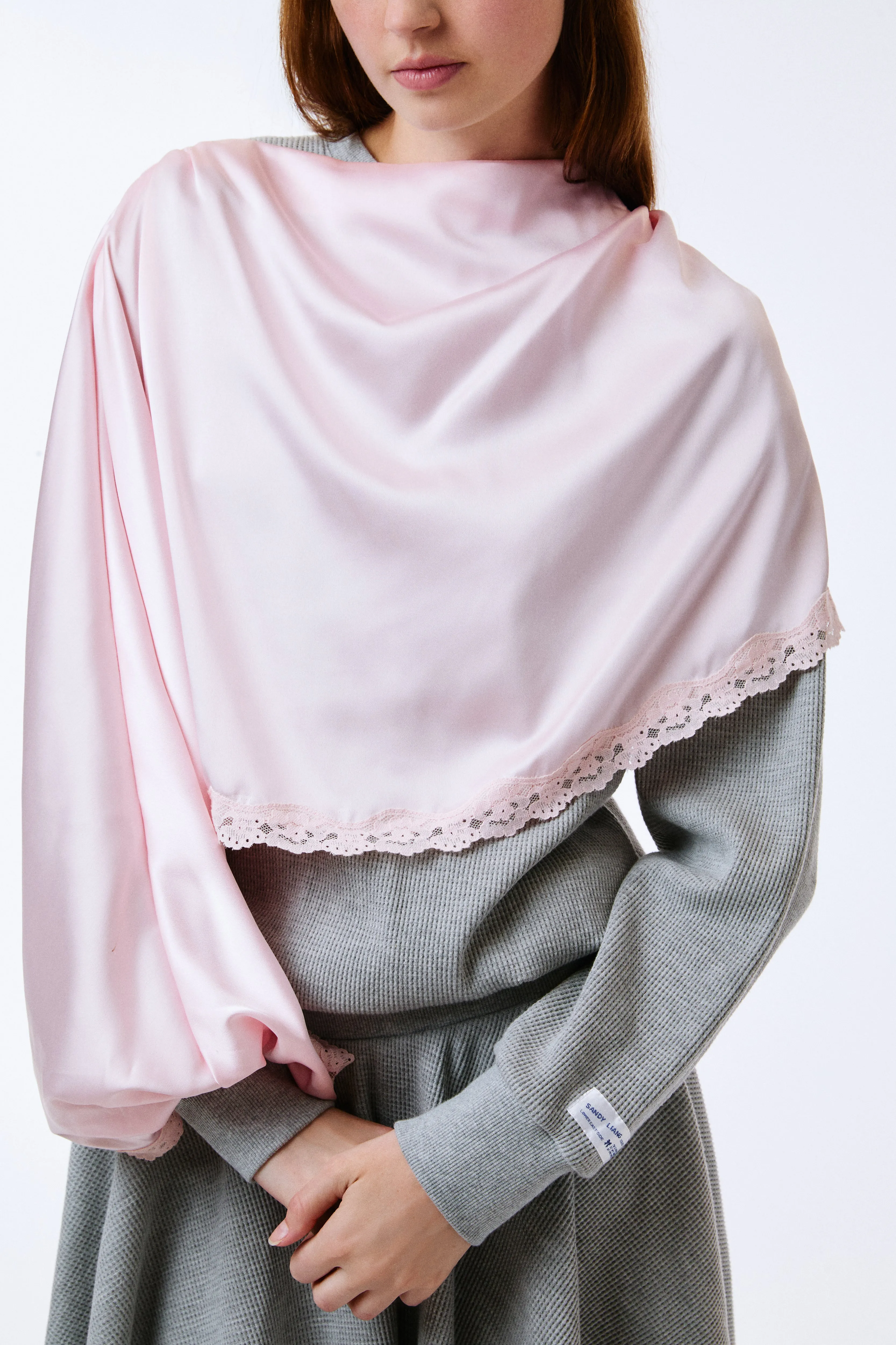 TULSA DRESS IN GREY sold by Sandy Liang product image thumbnail 5