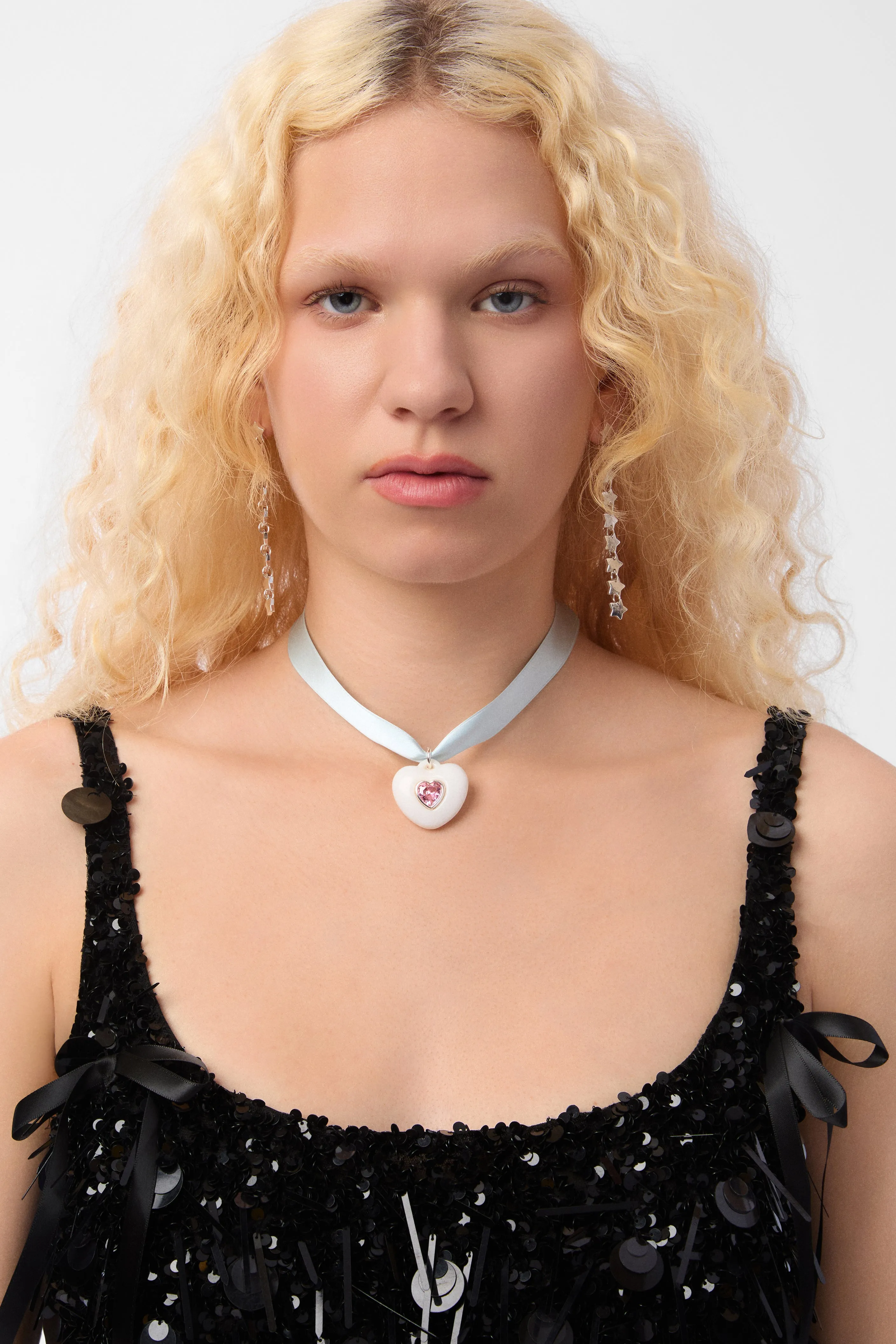 GUMMY HEART CHOKER sold by Sandy Liang product image thumbnail 2