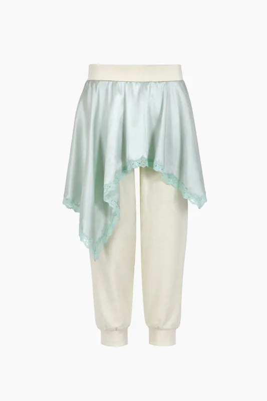 RUE PANT IN CREAM made by Sandy Liang