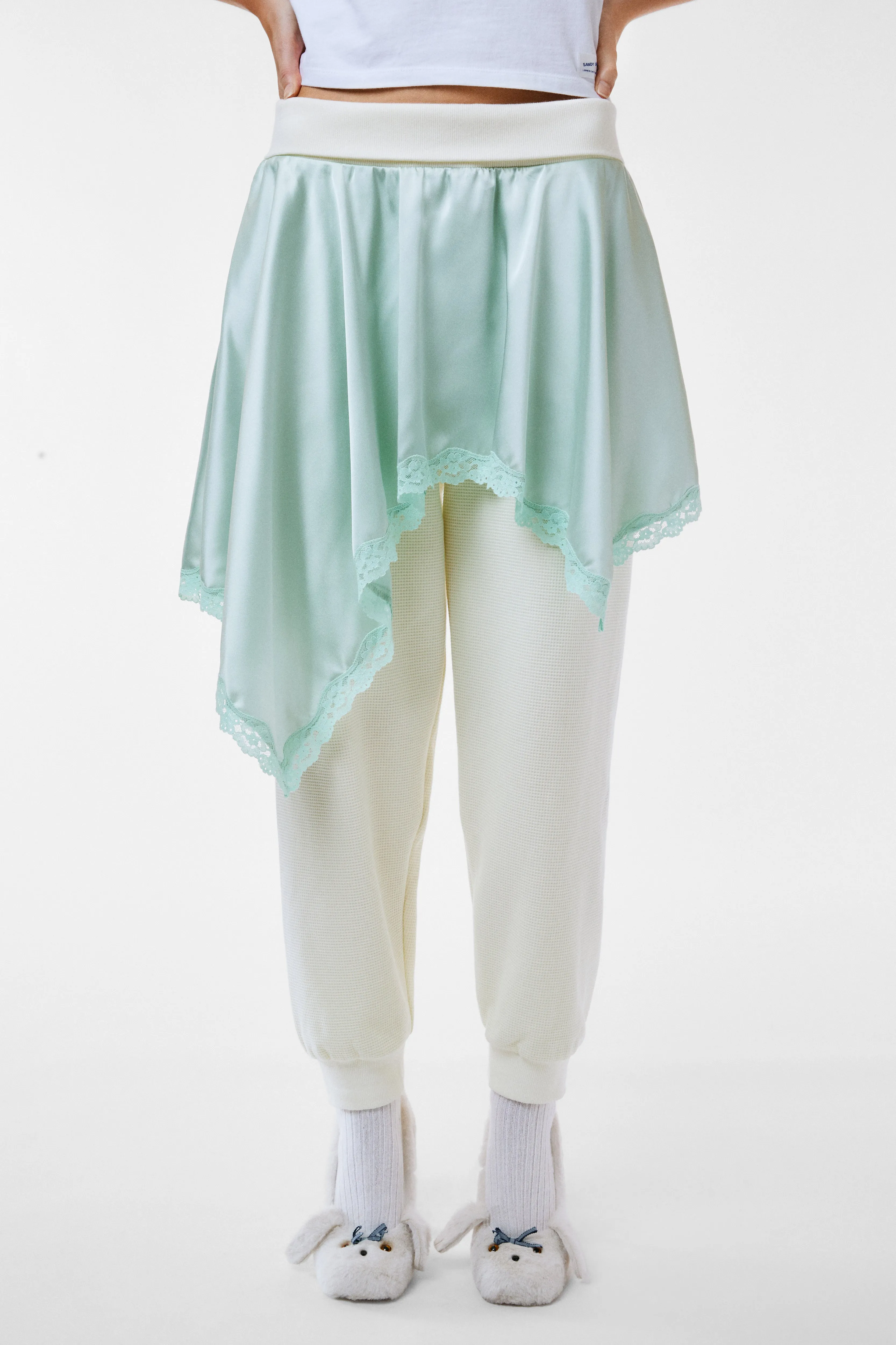 RUE PANT IN CREAM sold by Sandy Liang product image thumbnail 5