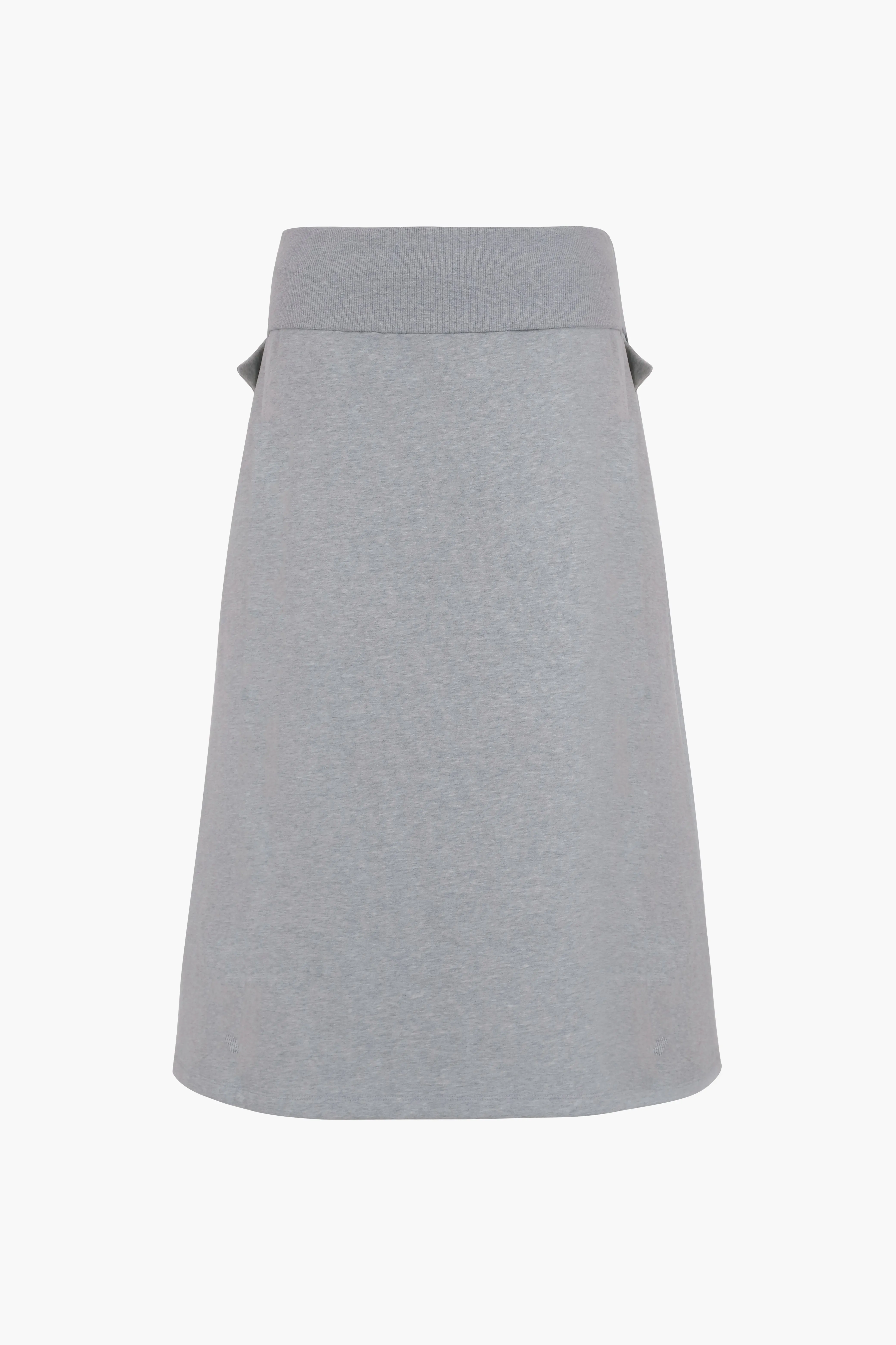 SHIBA SKIRT IN HEATHER GREY sold by Sandy Liang