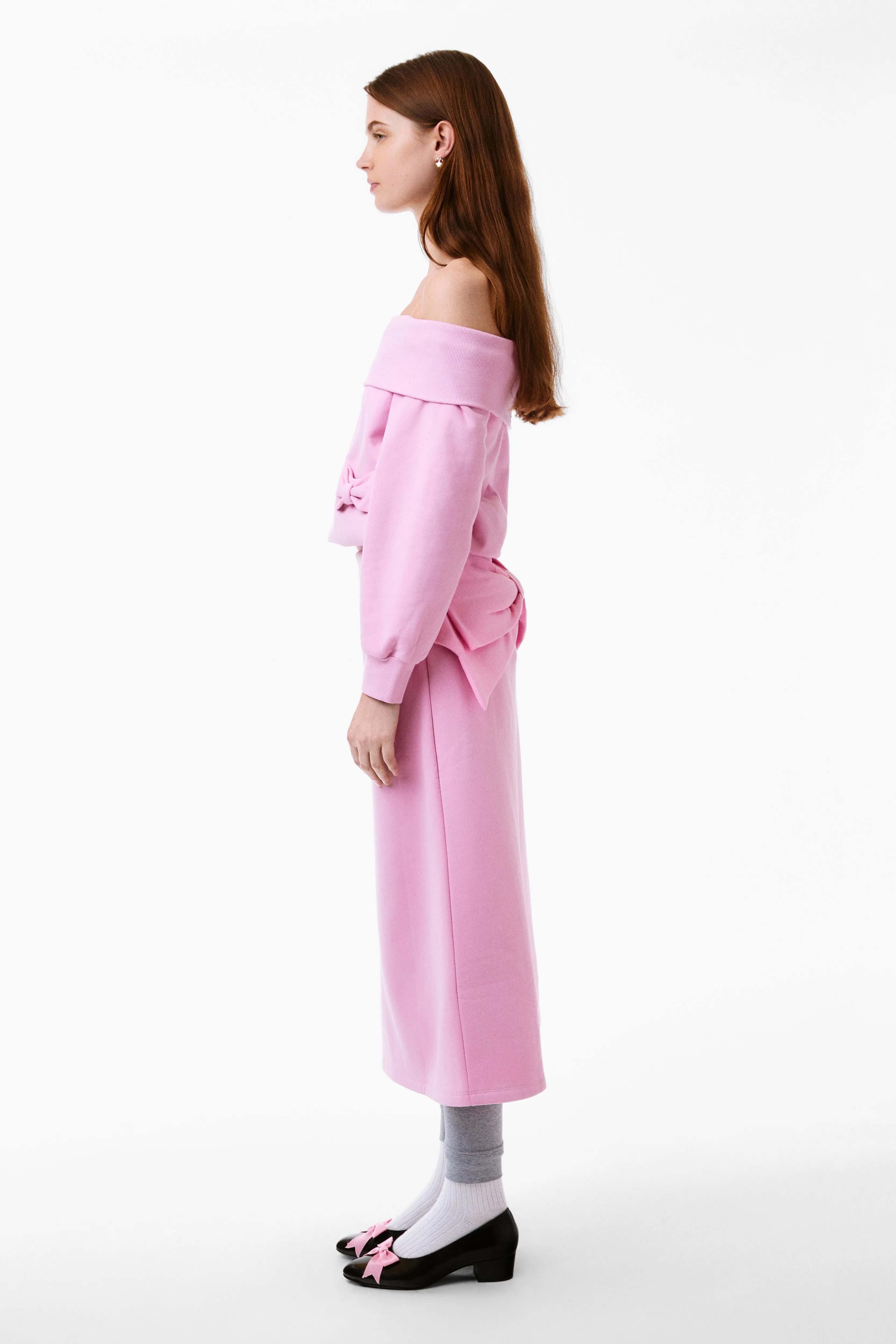 NESTON SWEATSHIRT IN PINK sold by Sandy Liang product image thumbnail 4
