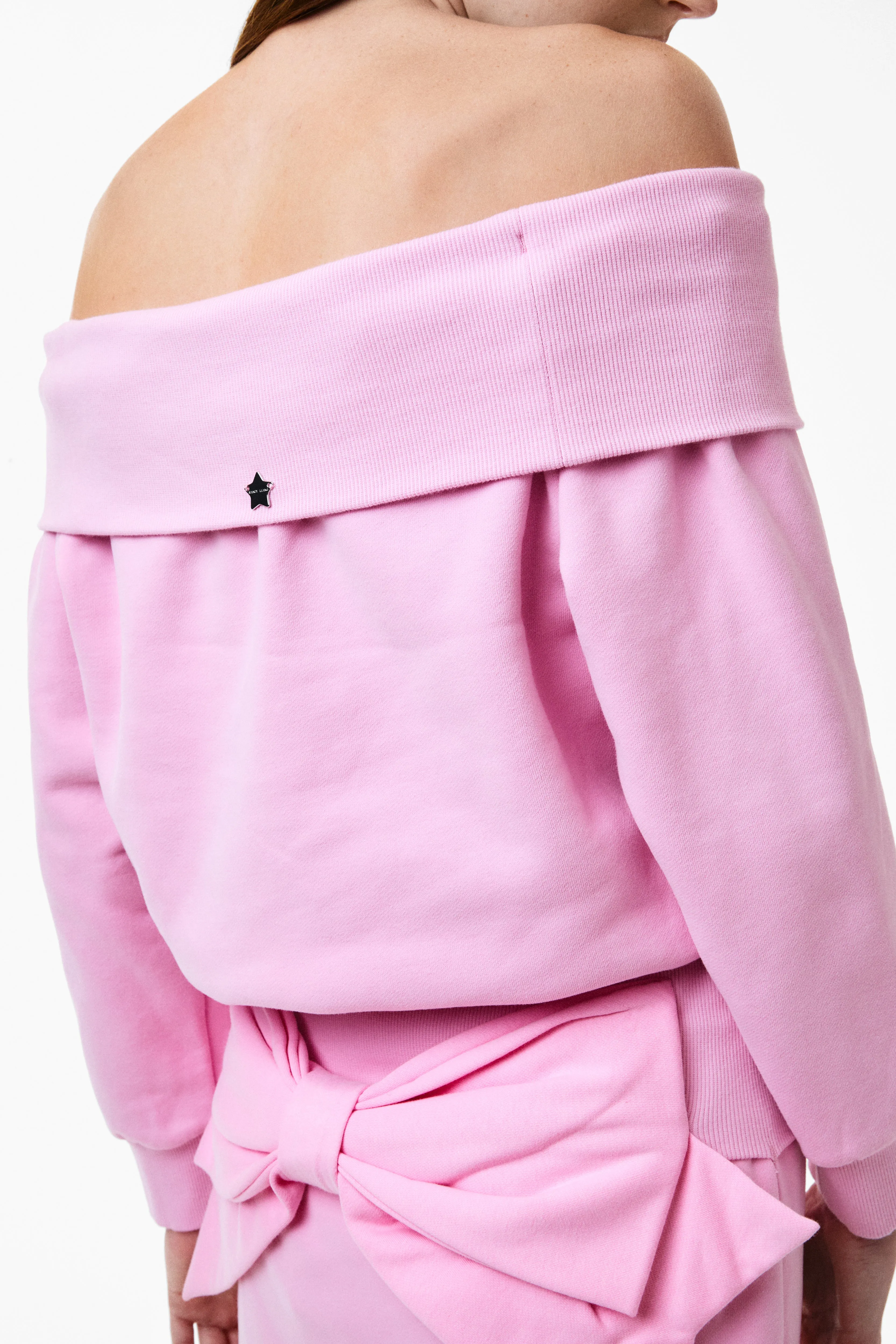 NESTON SWEATSHIRT IN PINK sold by Sandy Liang product image thumbnail 5