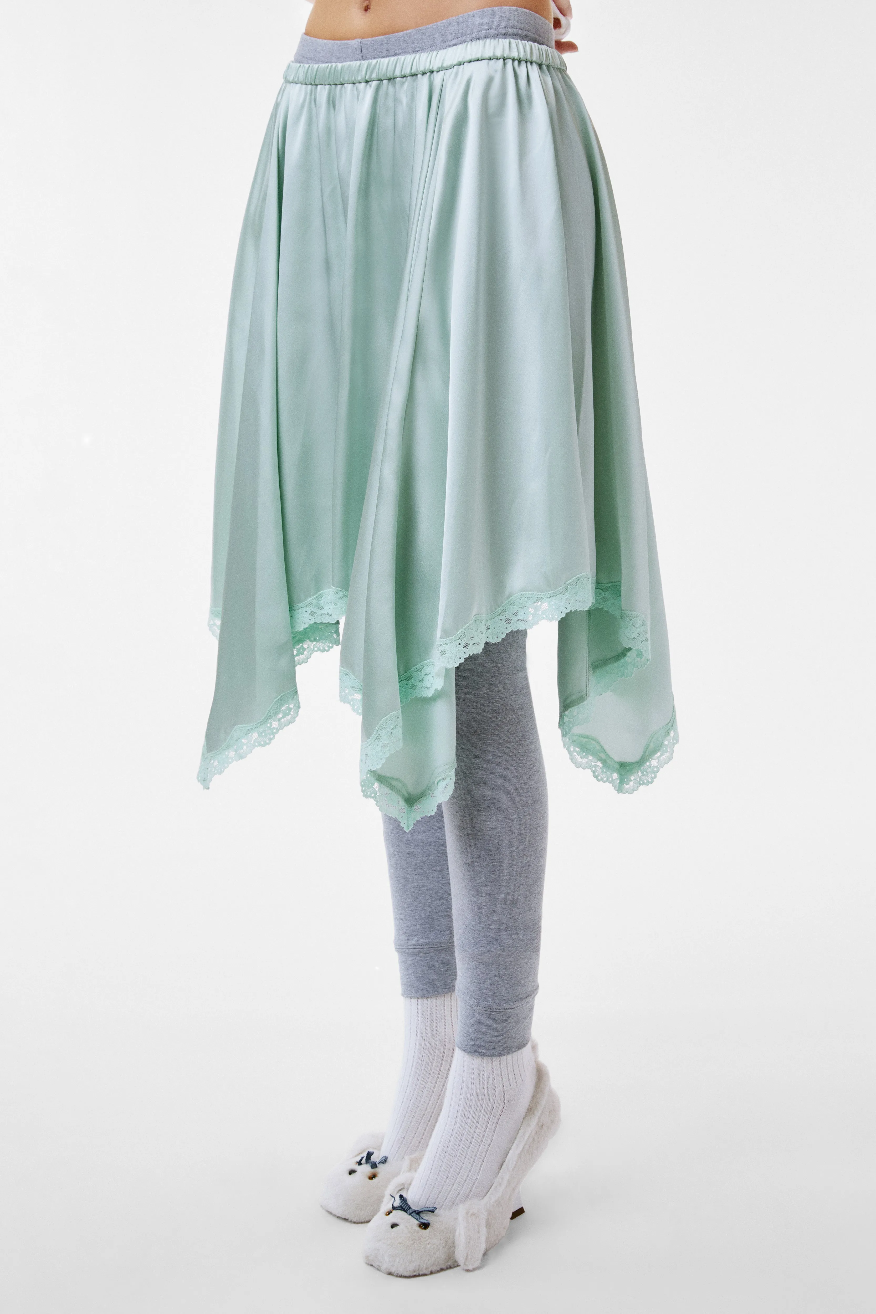 SOPHIE SKIRT IN MINT sold by Sandy Liang product image thumbnail 2