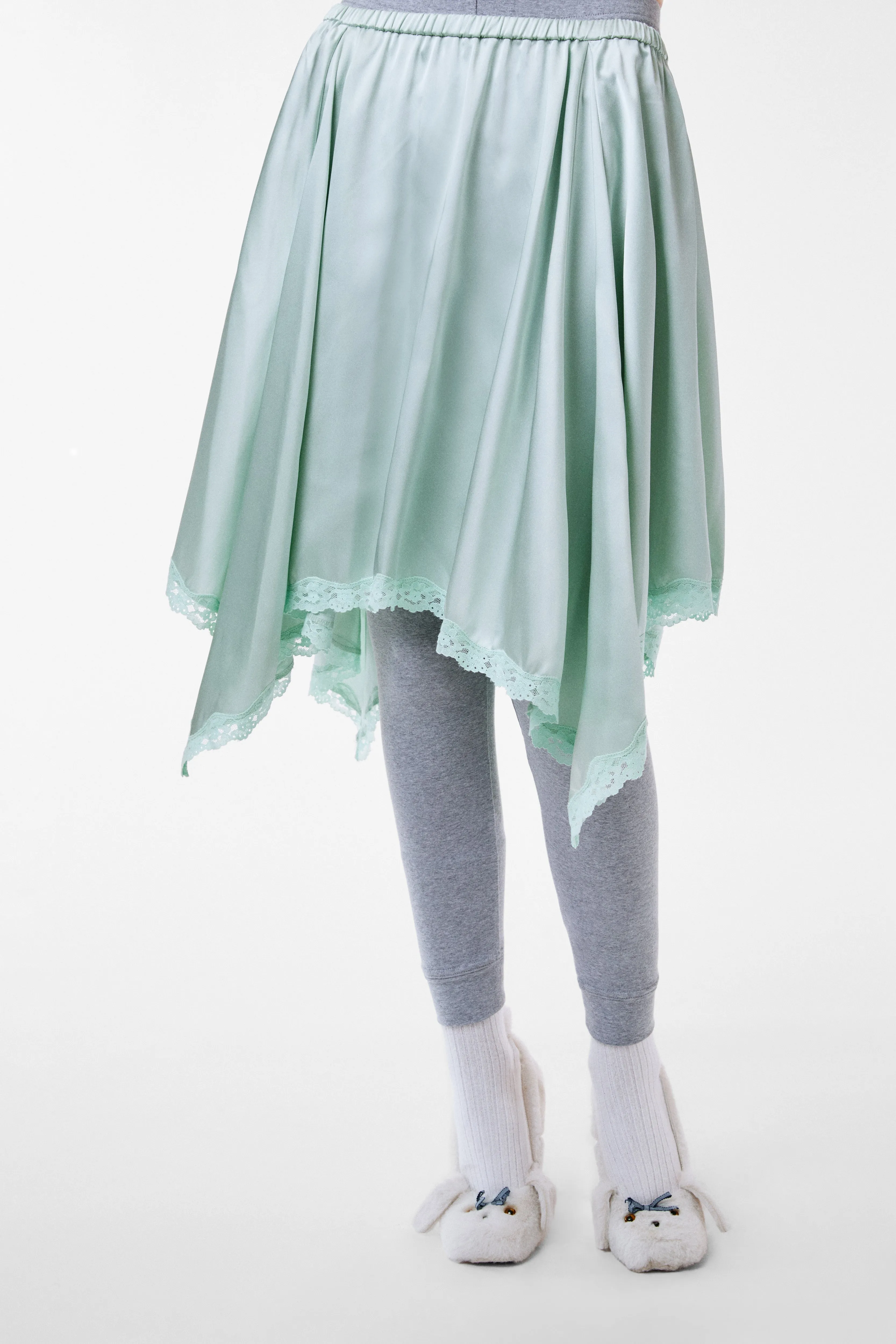 SOPHIE SKIRT IN MINT sold by Sandy Liang product image thumbnail 5
